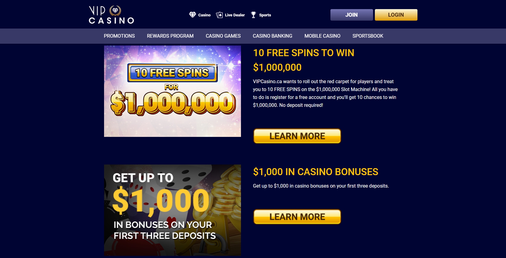 Vip Casino No Deposit Bonus