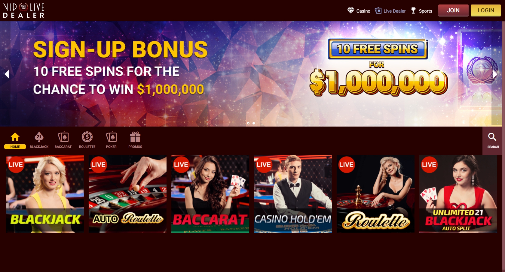 Vip Casino Live Dealer Games