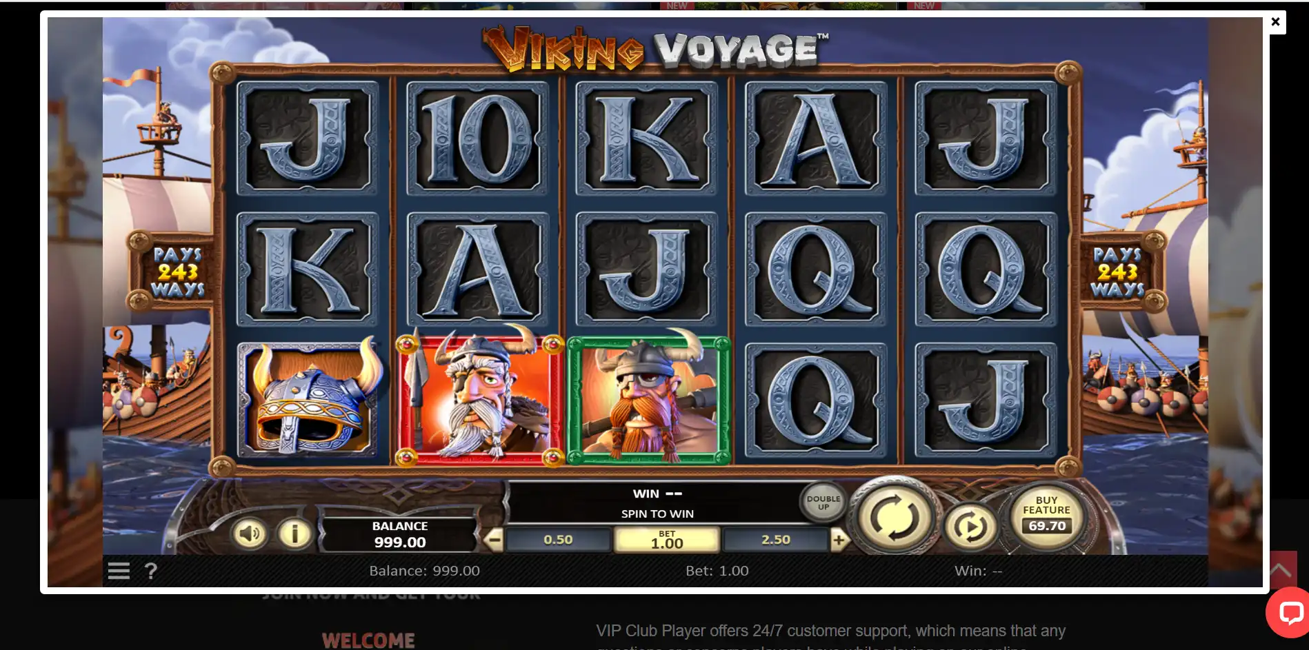 VIP Club Player Casino Slot Games