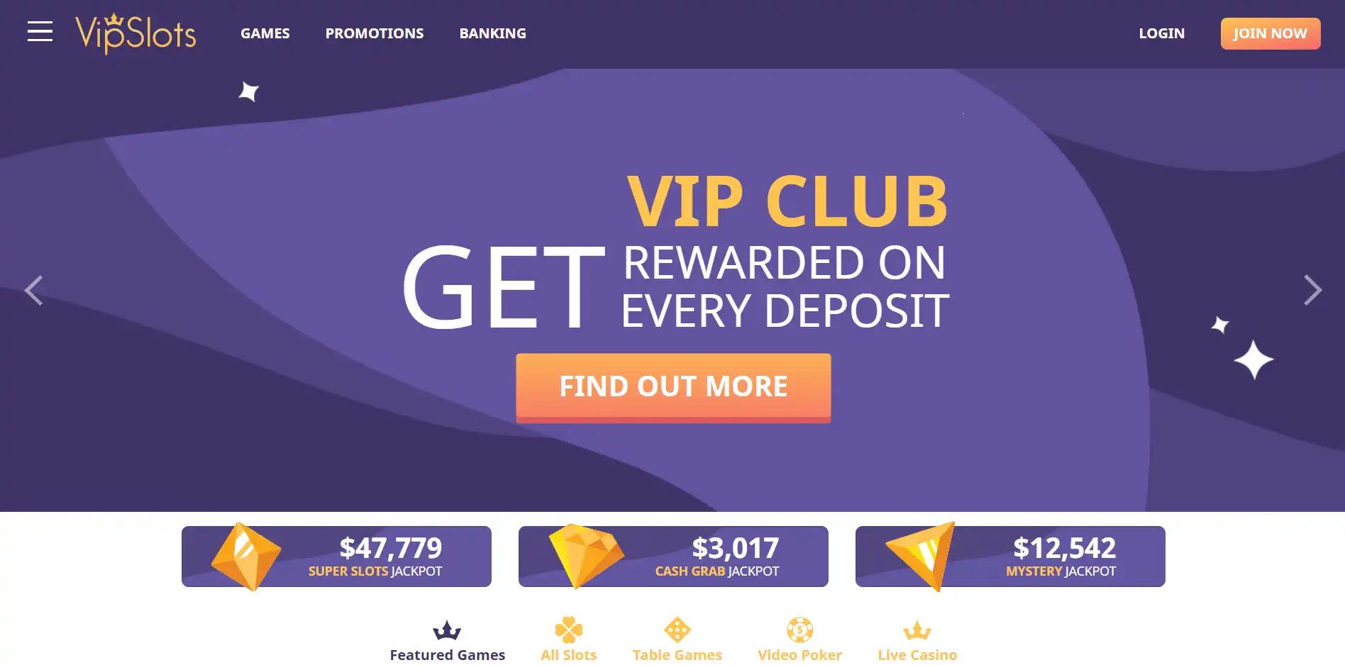 Vip Slots Casino Review