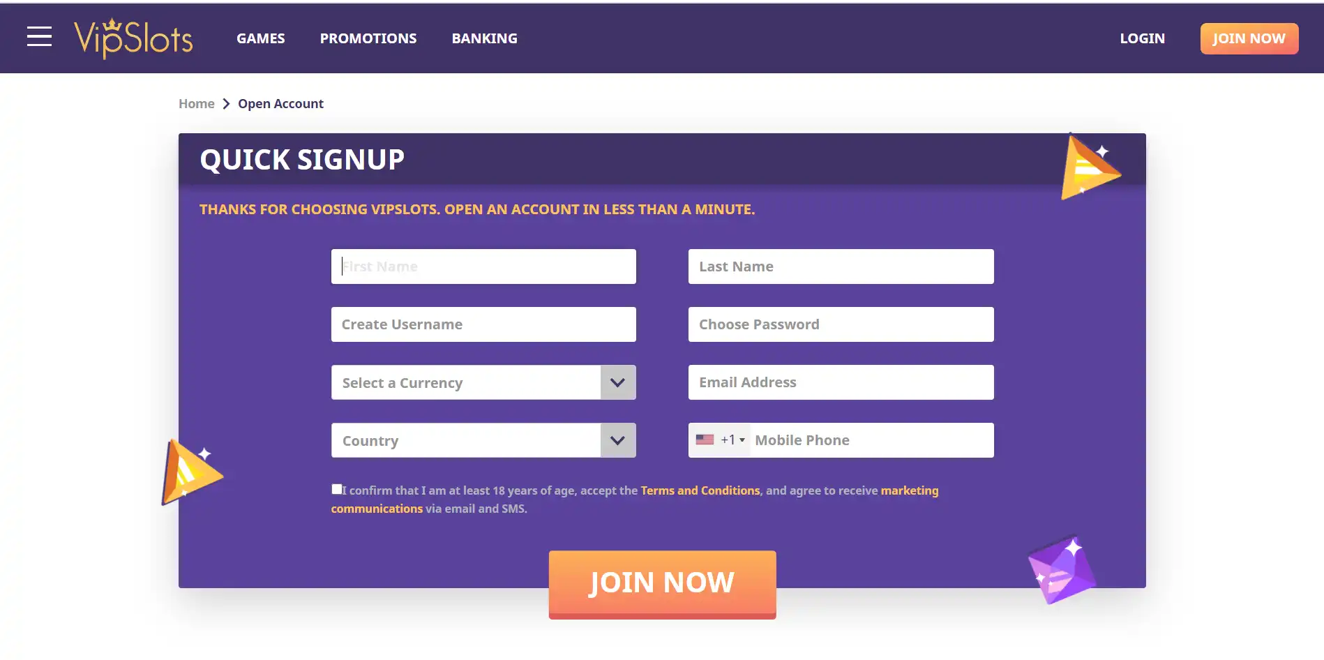 Vip Slots Casino Login