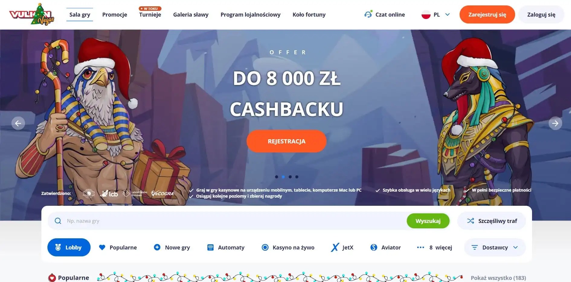 Vulkan Vegas Casino Review