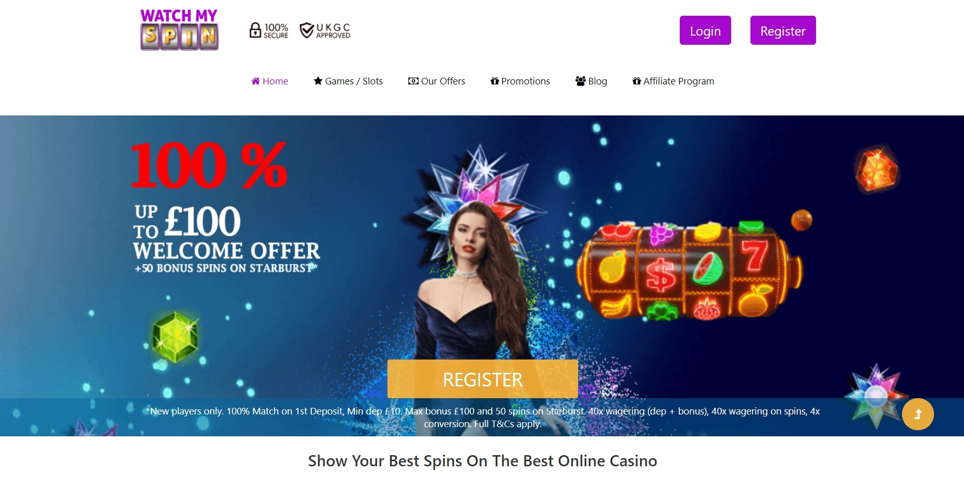 WatchMySpin Casino Review