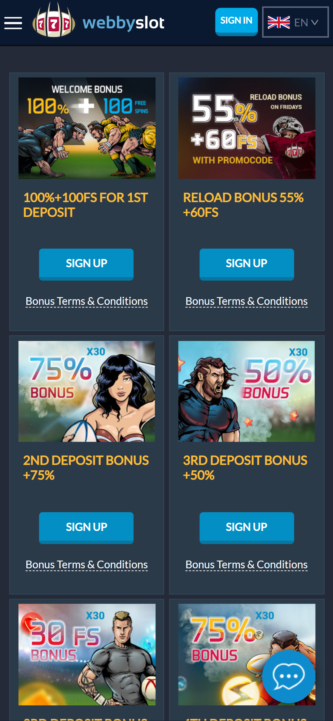 WebbySlot Casino Mobile No Deposit Bonus Review