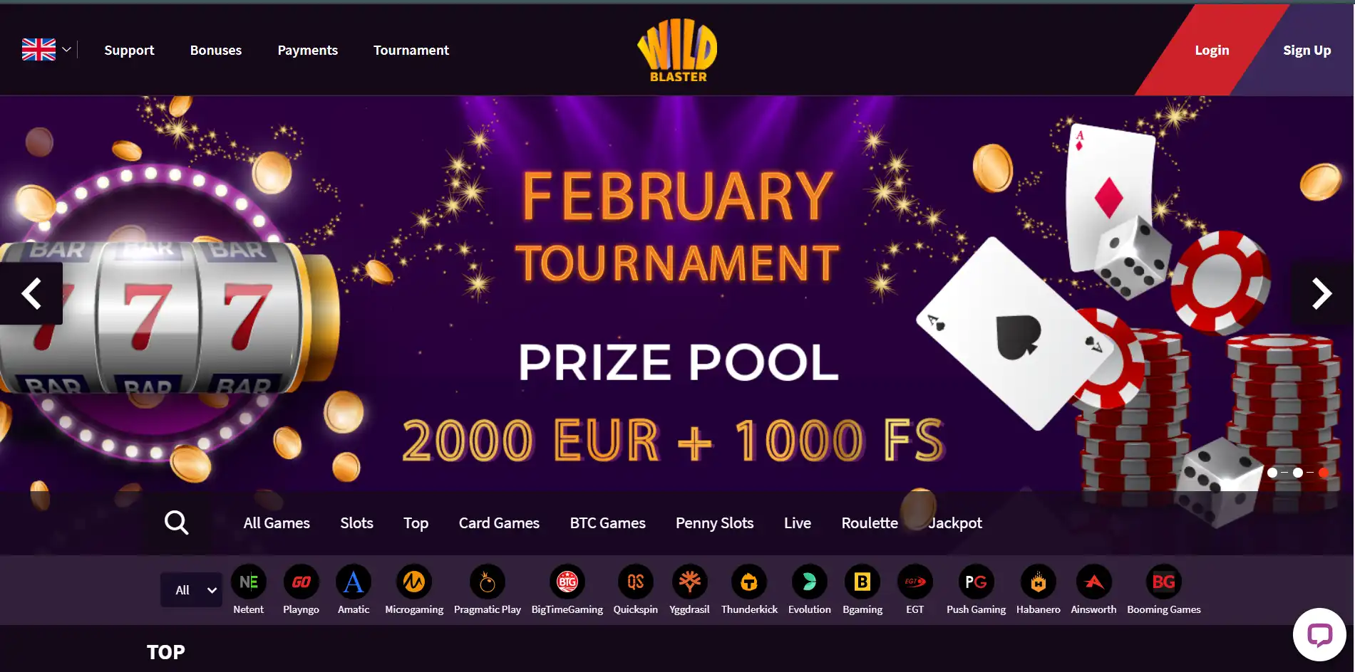 Wild Blaster Casino Review