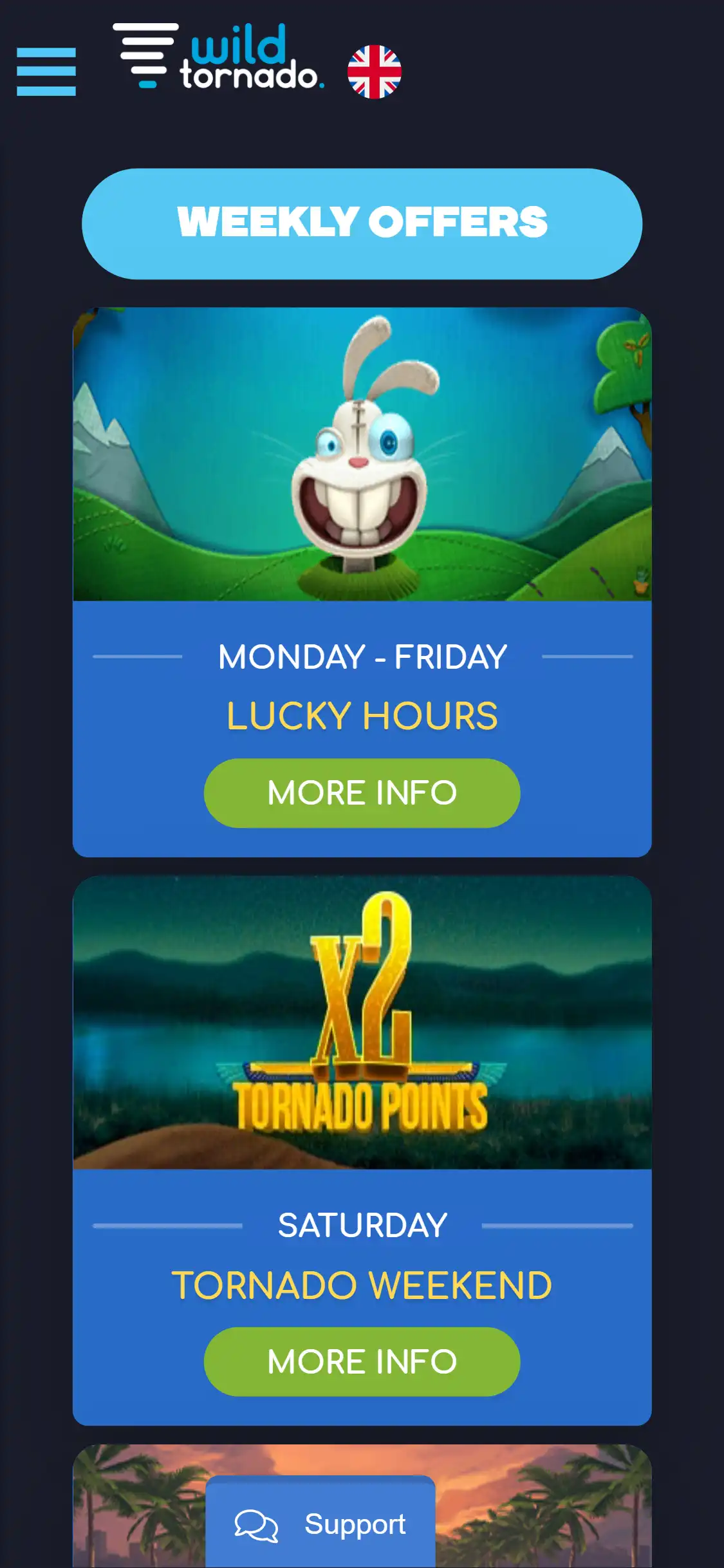 WildTornado Casino Mobile No Deposit Bonus Review