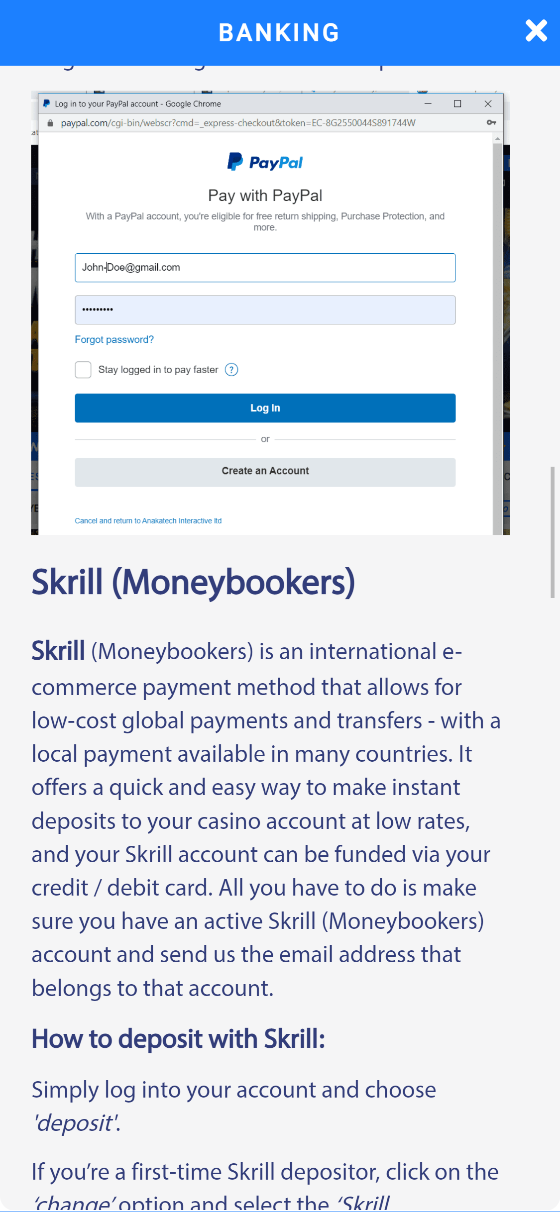 WinOMania Casino Mobile Payment Methods Review