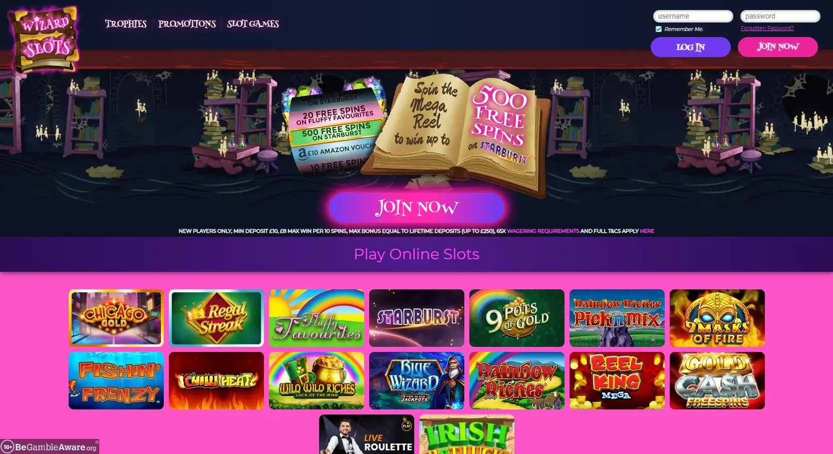Wizard Slots Casino Review