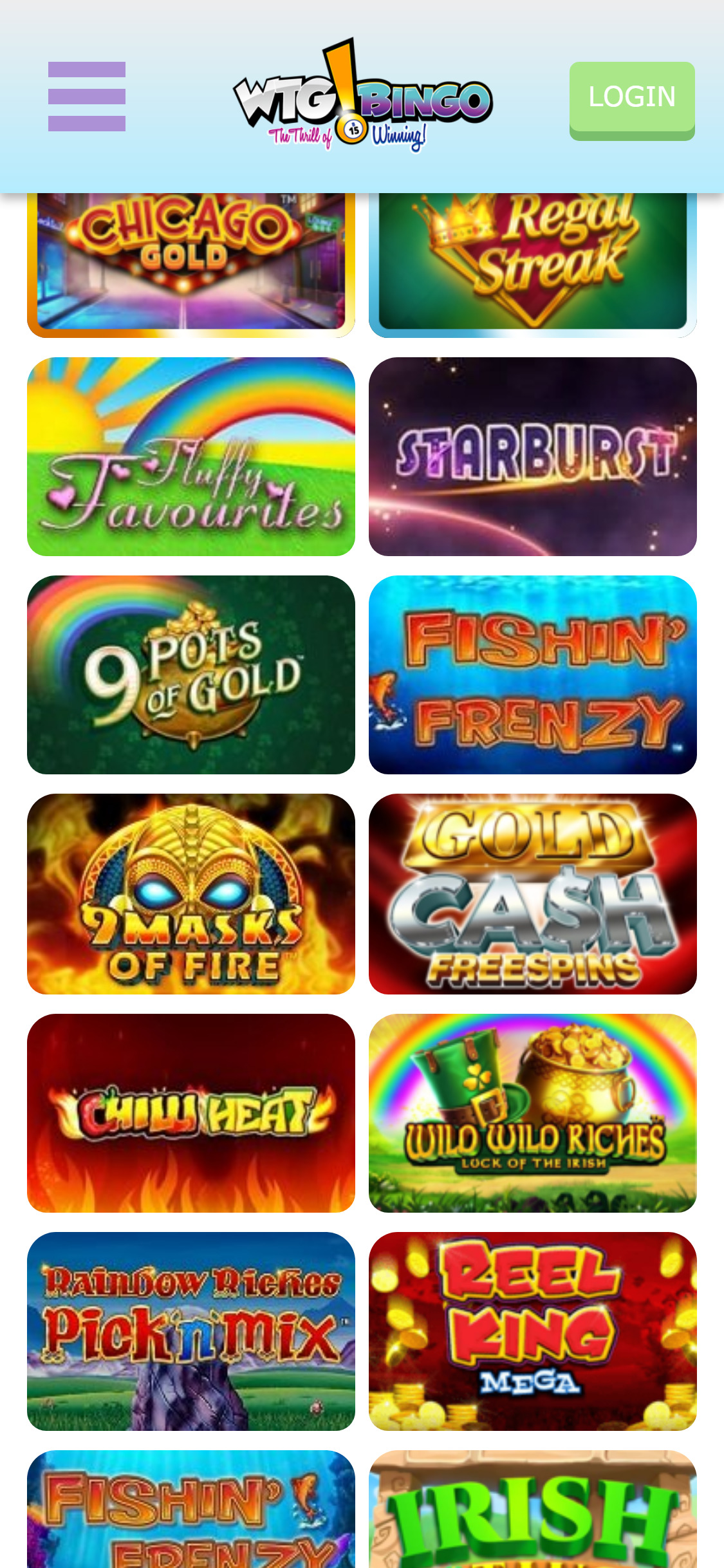 WTG Bingo Casino Mobile Games Review