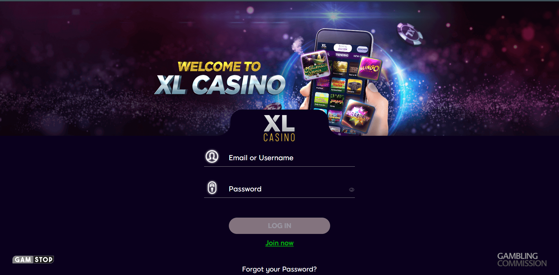 XL Casino Login