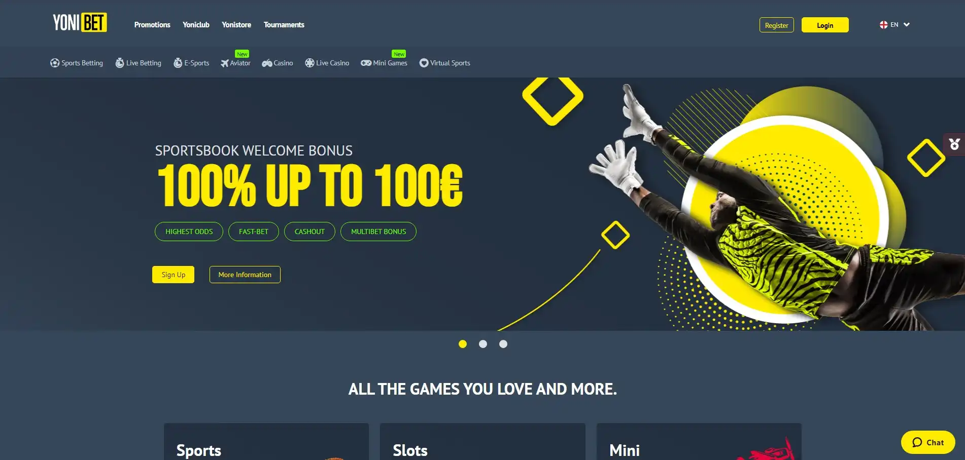 Yonibet Casino Review