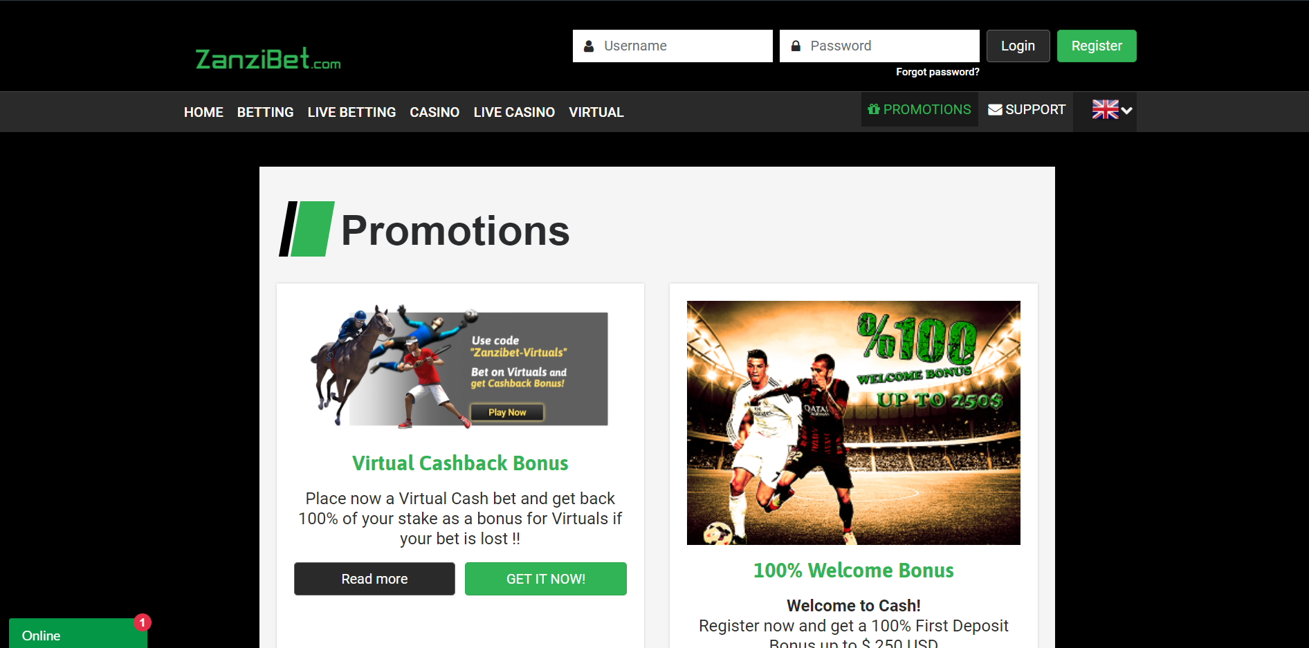 Zanzibet Casino Review How To Zanzibet Betting Login