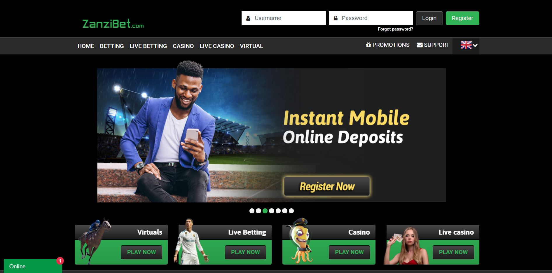 Zanzibet Casino Review How To Zanzibet Betting Login