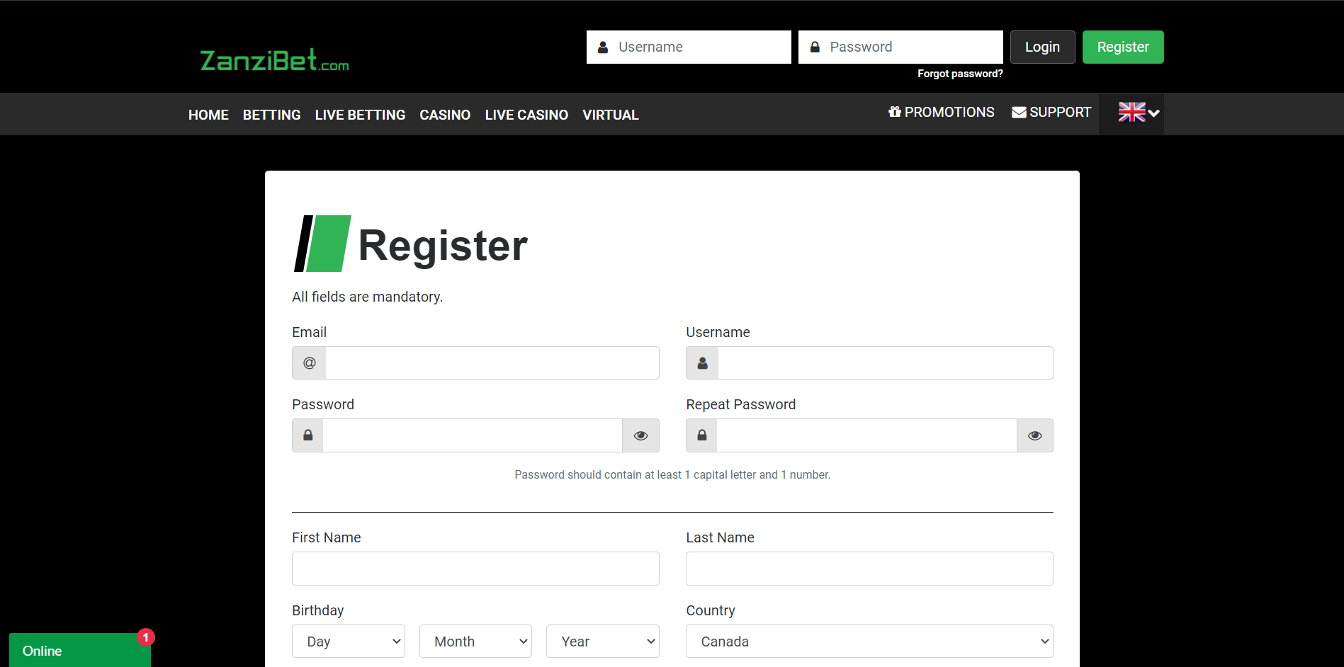 Zanzibet Casino Review How To Zanzibet Betting Login