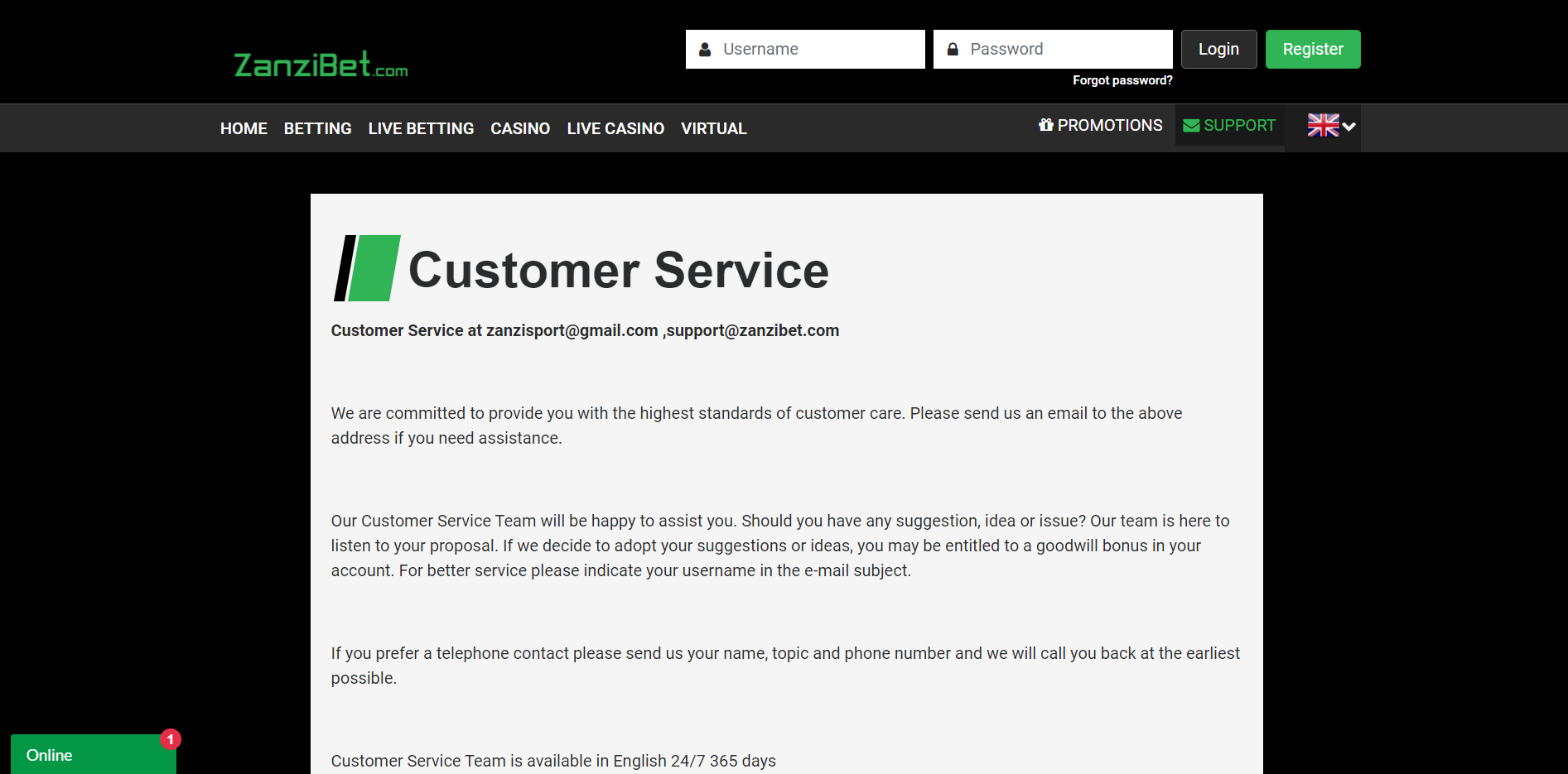 Zanzibet Casino Review How To Zanzibet Betting Login