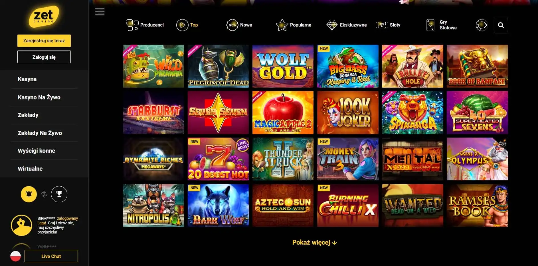 Zet Casino Review