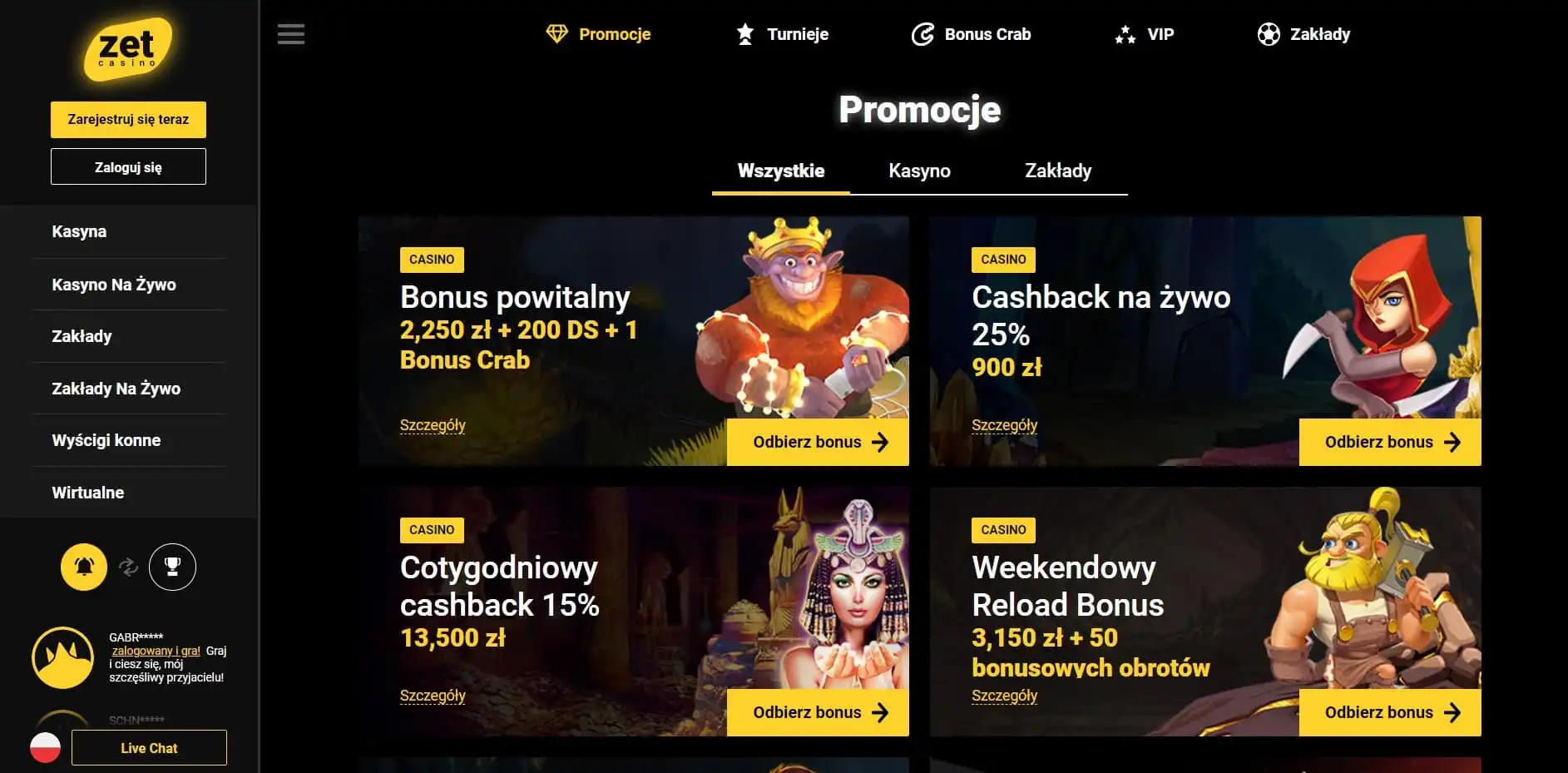 Zet Casino Review