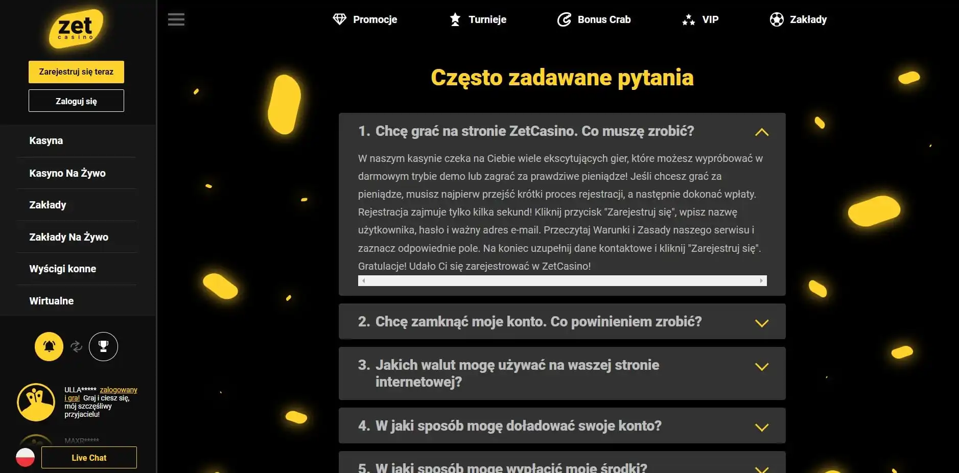 Zet Casino Review