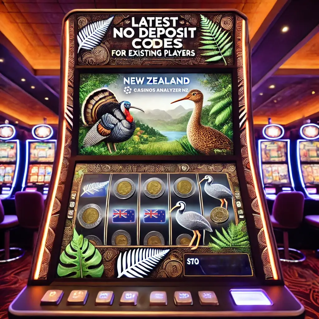 Latest No Deposit Codes for Existing Players on NZ slot machine.