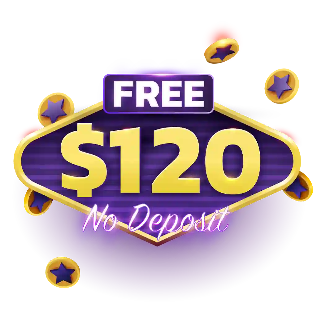 $120 no deposit bonus
