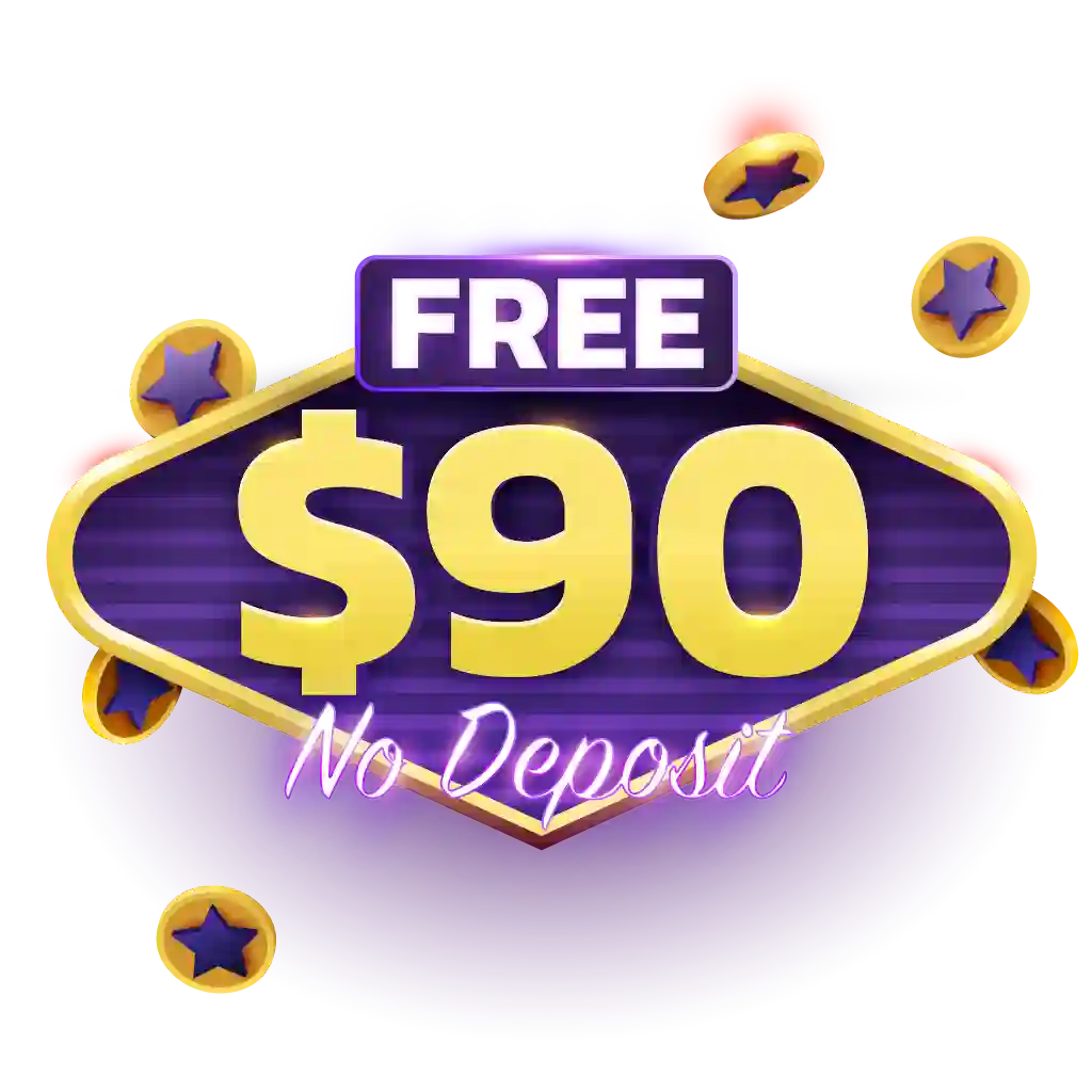$90 no deposit bonus