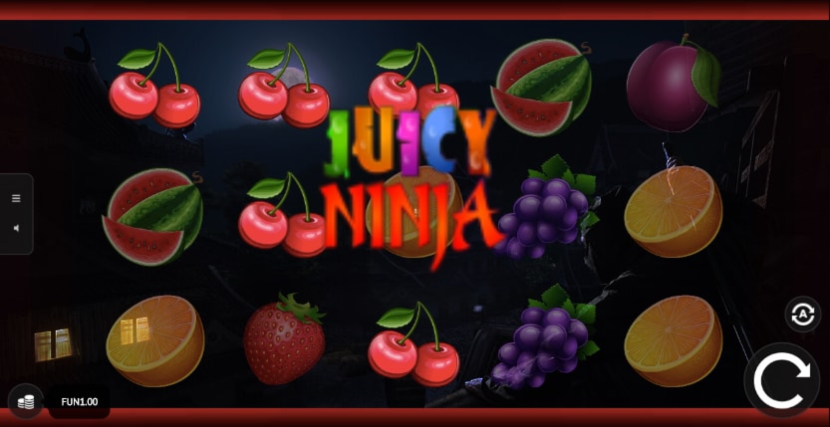 The Juicy Ninja Online Slot Demo Game by 1x2 Gaming