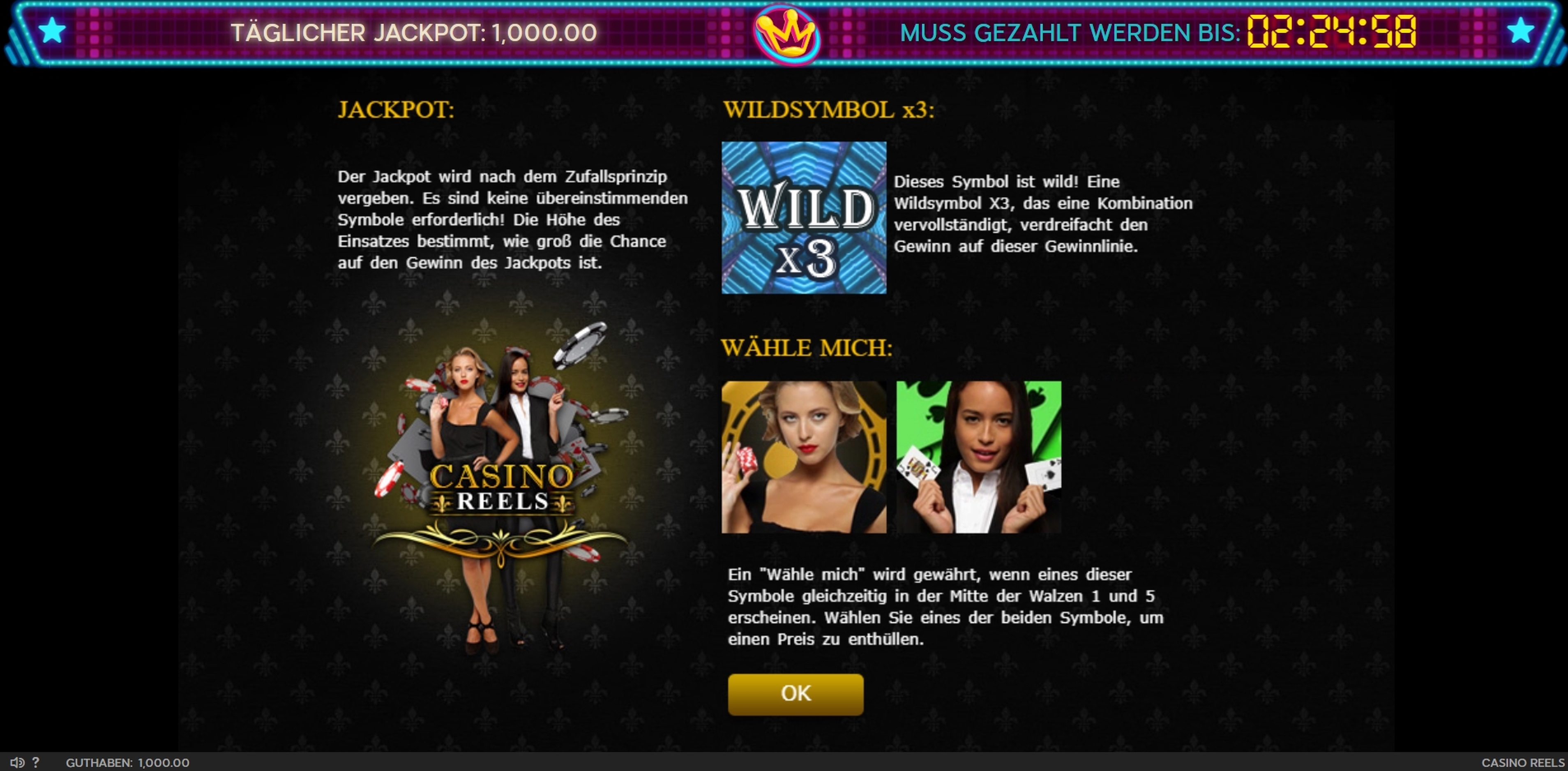 Casino Reels demo