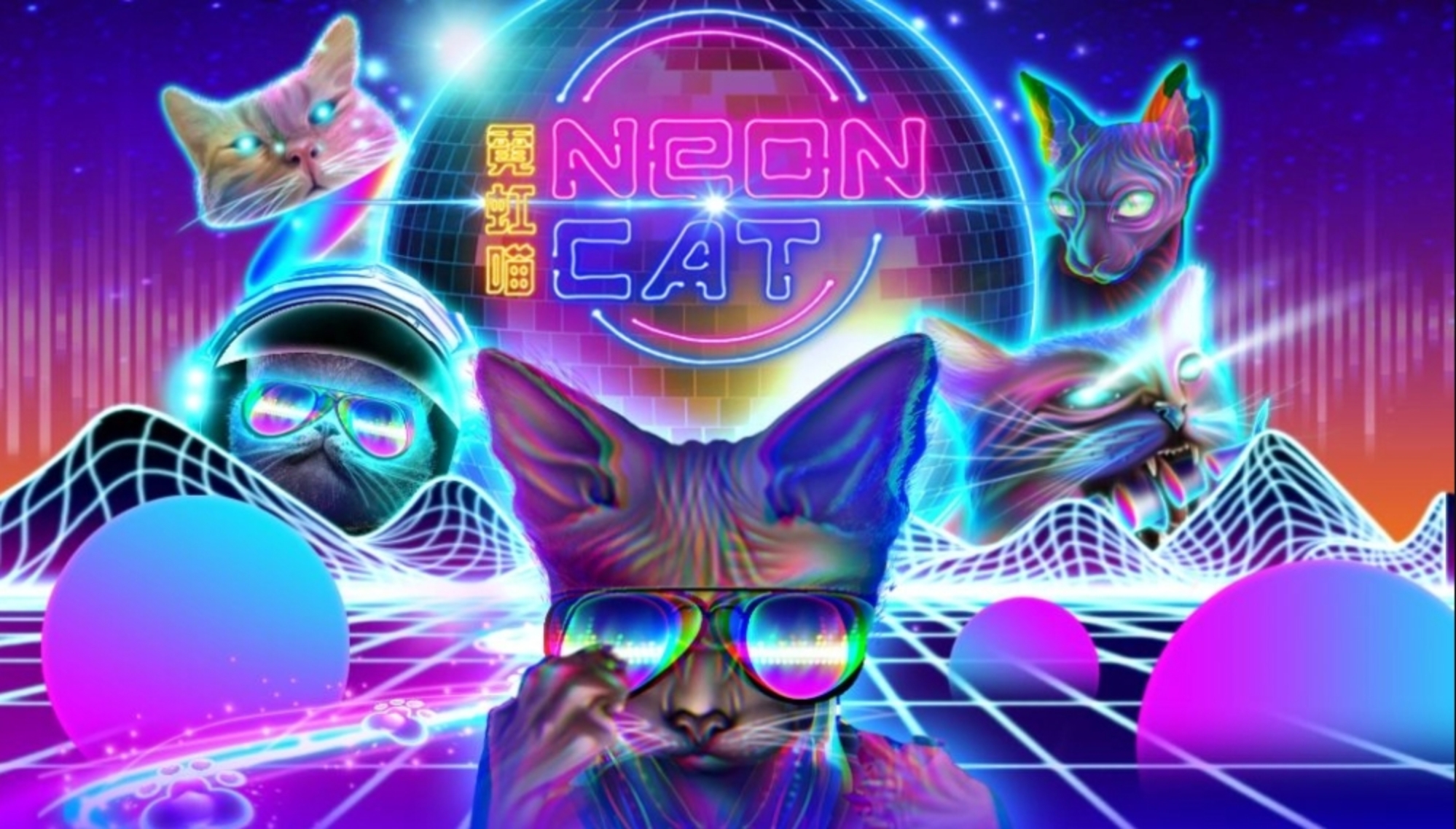 Neon Cat demo