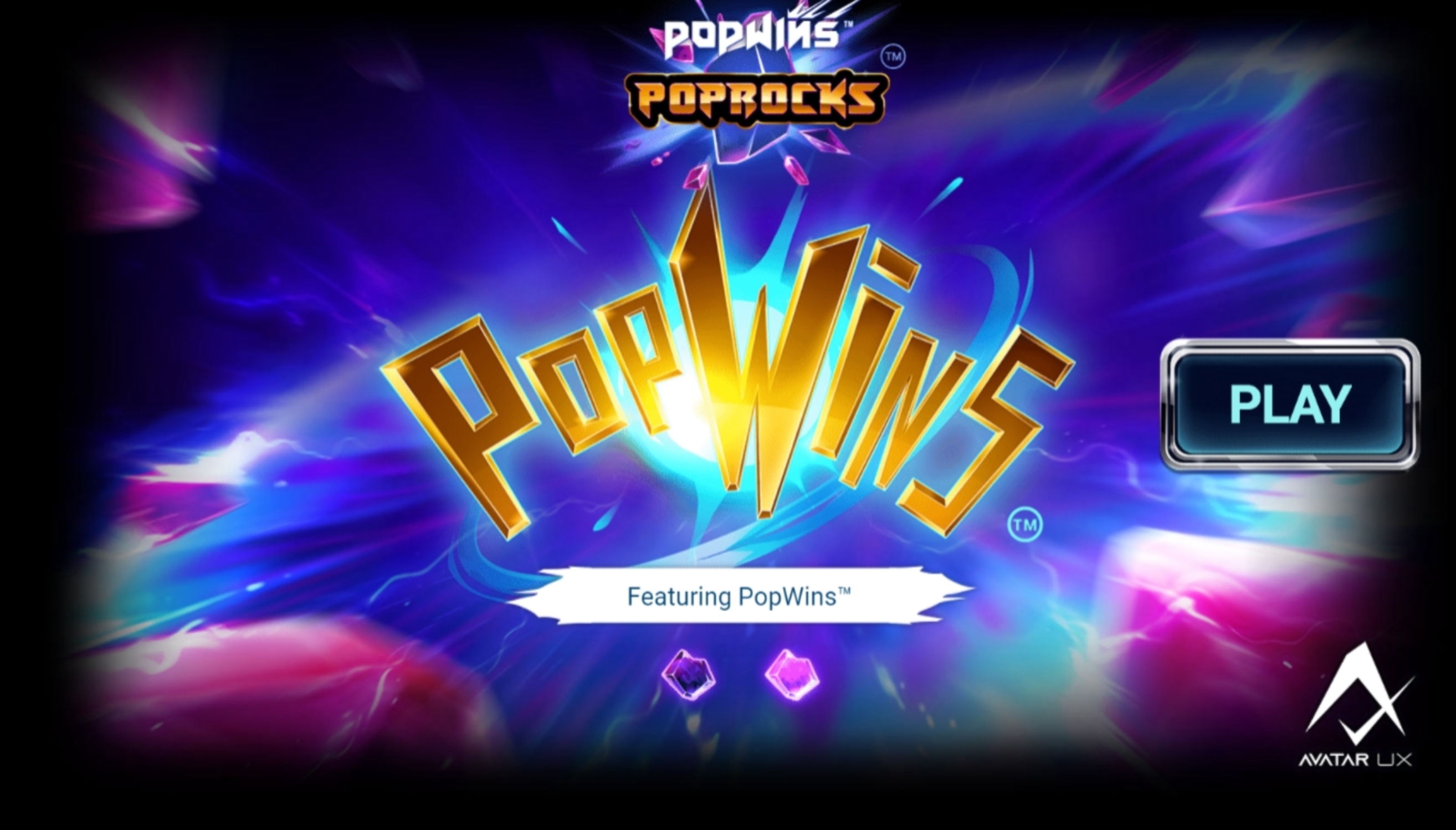 Play PopRocks Free Casino Slot Game by AvatarUX Studios