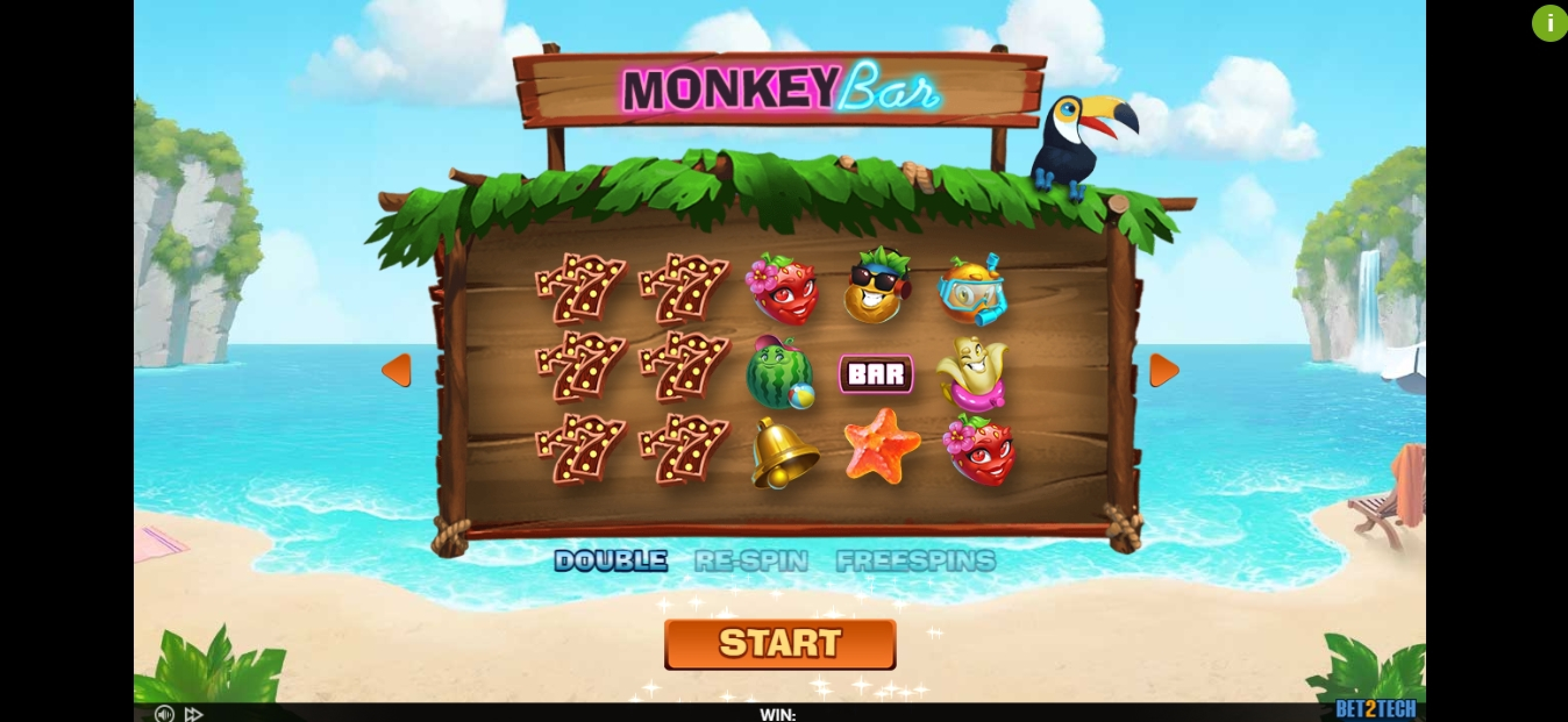 Play Monkey Bar Free Casino Slot Game by Bet2Tech
