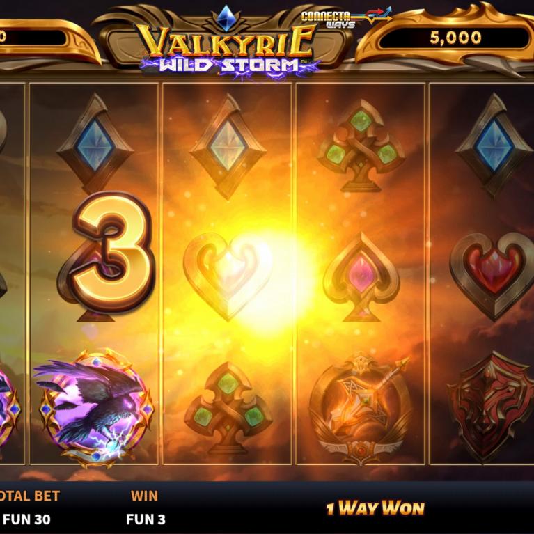 Valkyrie Wild Storm demo play, Slot Machine Online by Boomerang Studios ...