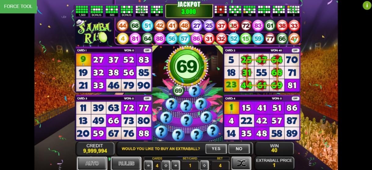 Bingo Samba Rio demo play, Slot Machine Online by Caleta ...