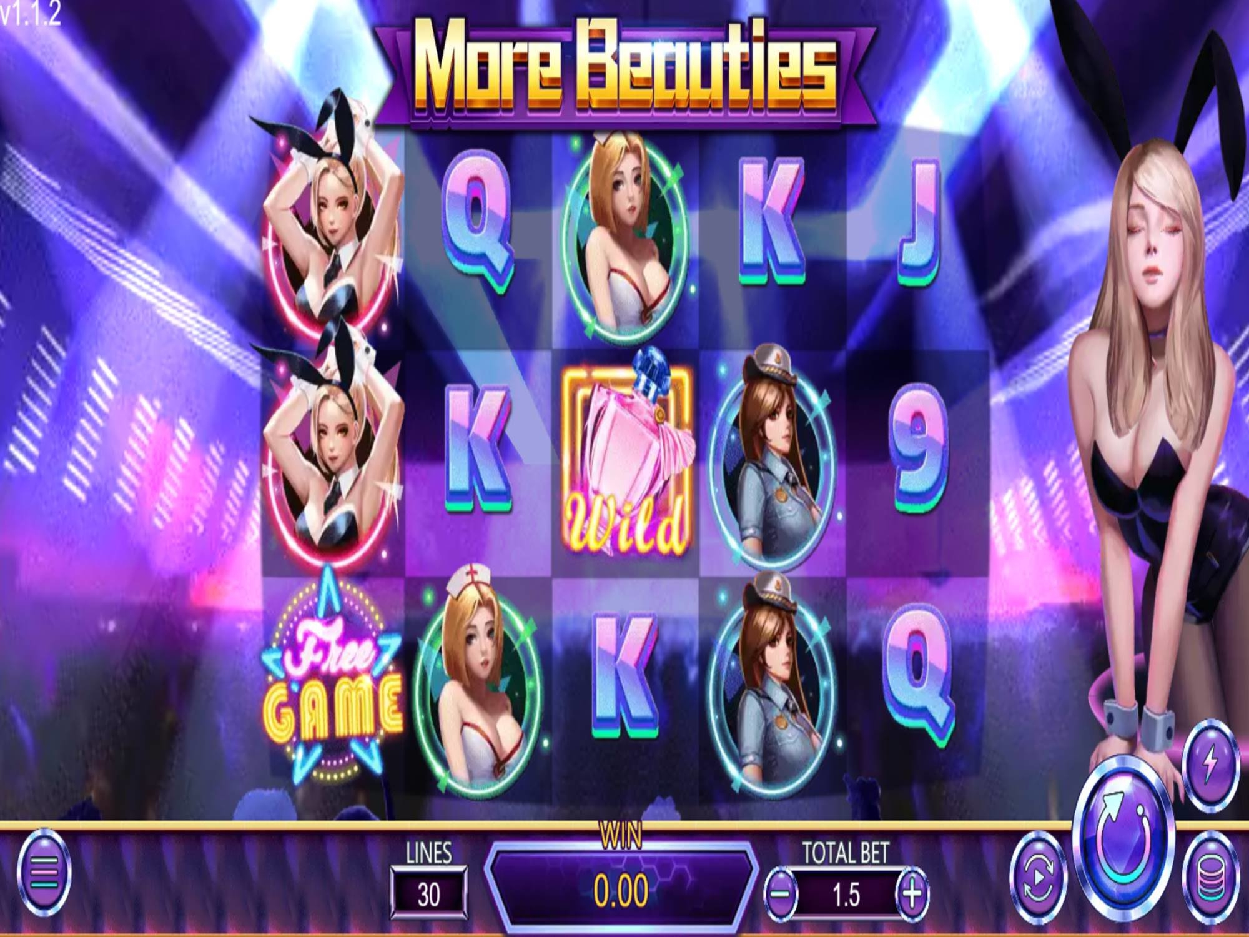 The More Beauties Online Slot Demo Game by Dragoon Soft