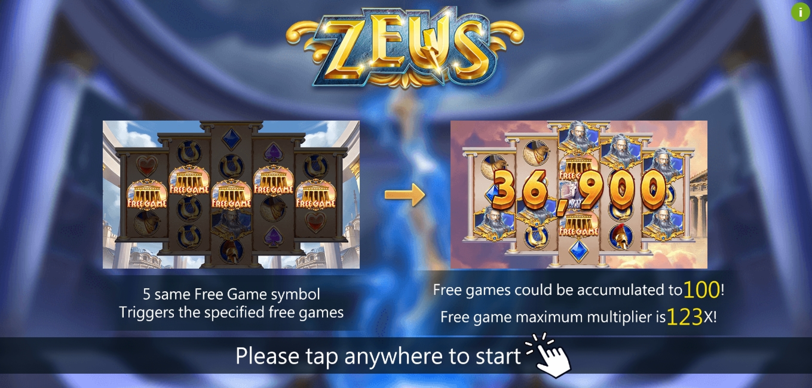 Play Zeus Free Casino Slot Game by Dragoon Soft