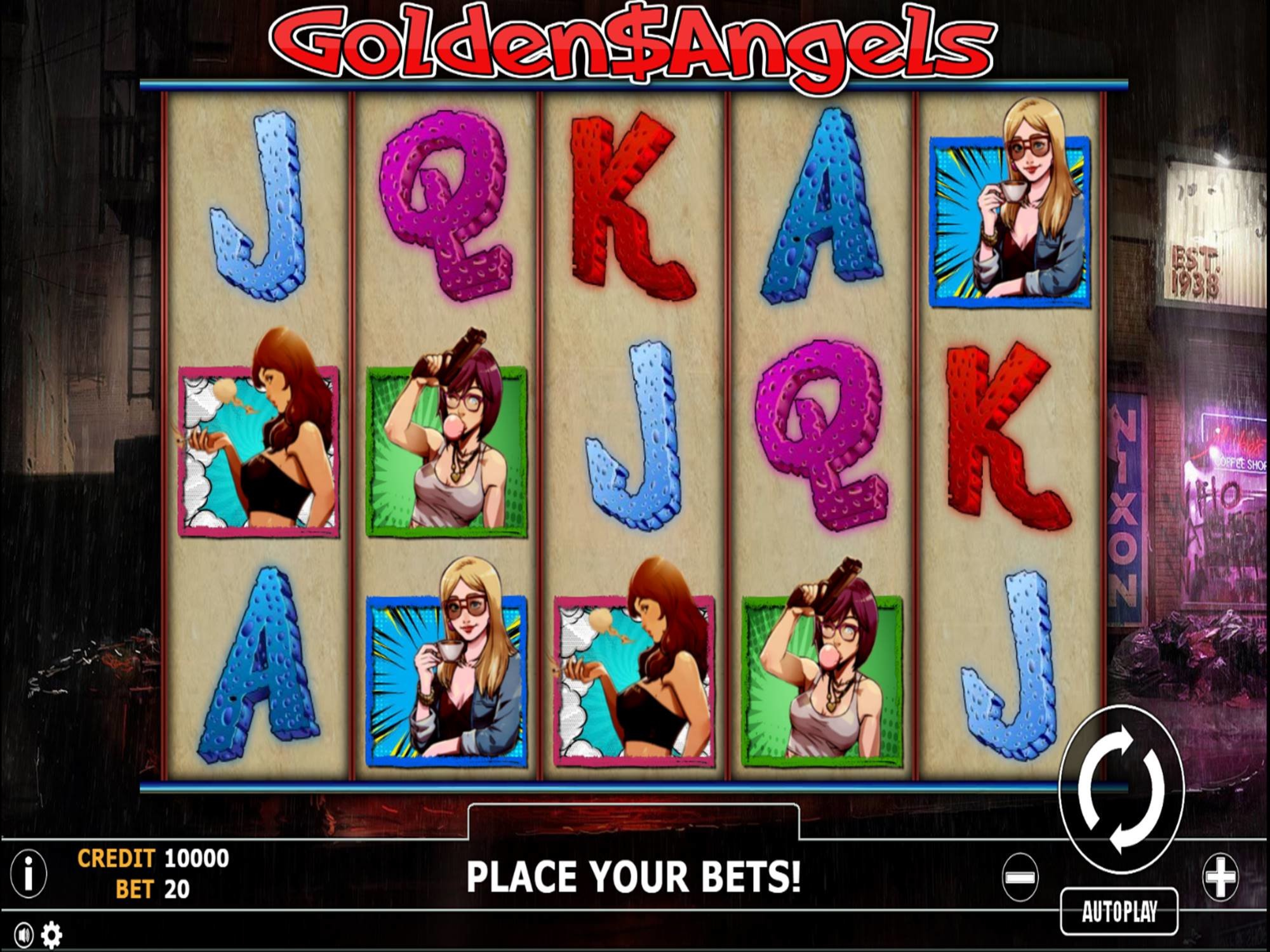 The Golden Angels Online Slot Demo Game by Fils Game