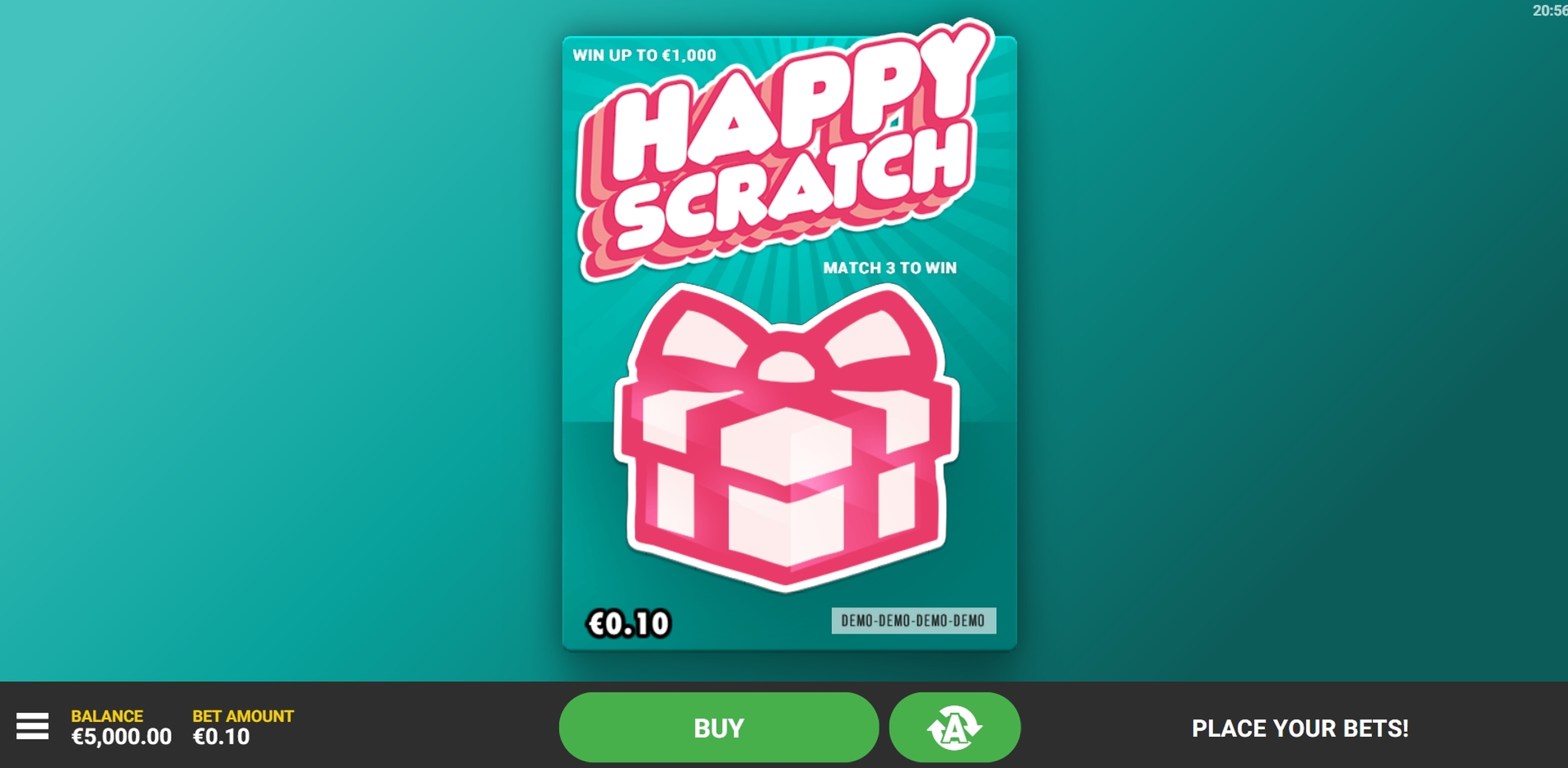 Reels in Happy Scratch Slot Game by Hacksaw Gaming