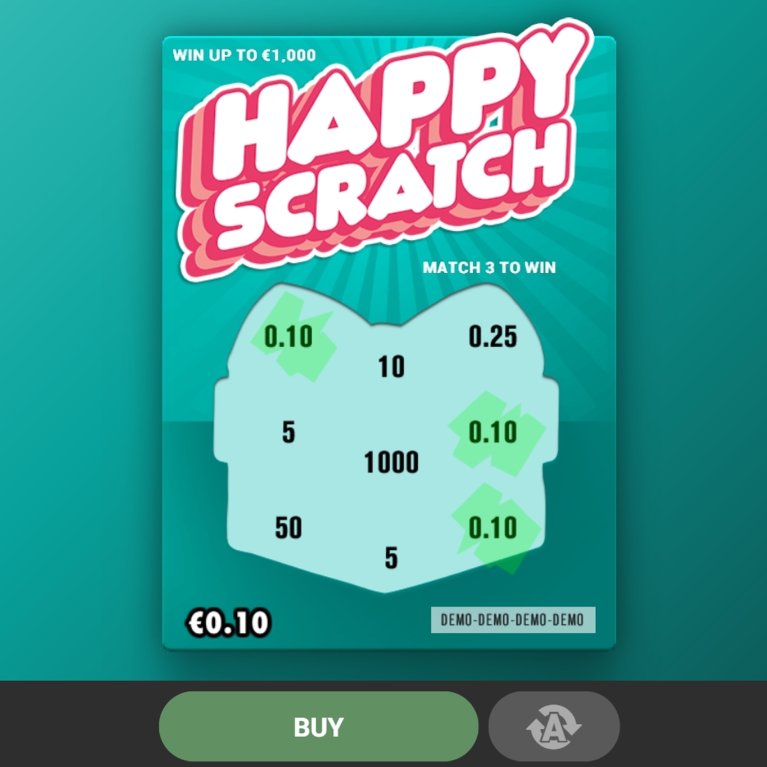 Happy Scratch demo play, Slot Machine Online by Hacksaw Gaming Review