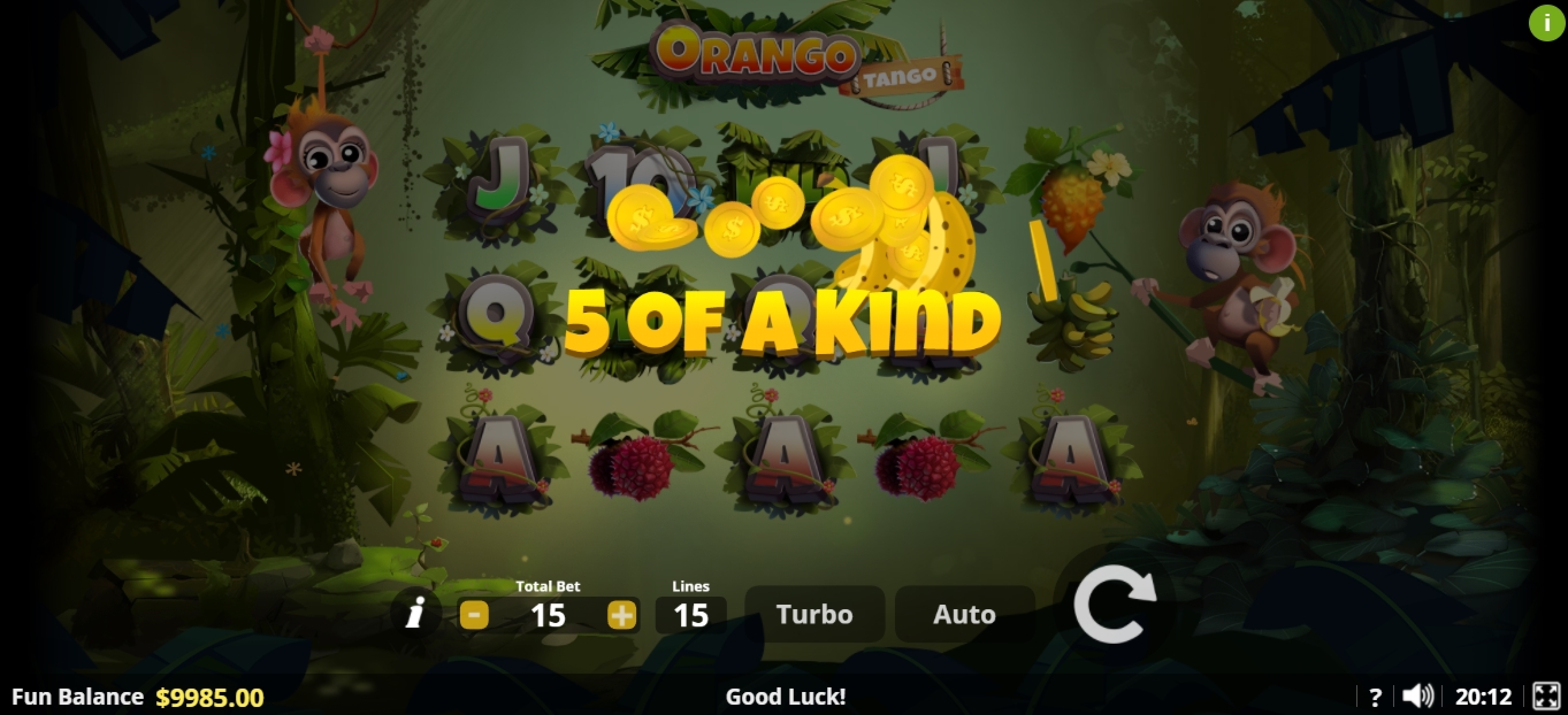Win Money in Orango Tango Free Slot Game by Lady Luck Games