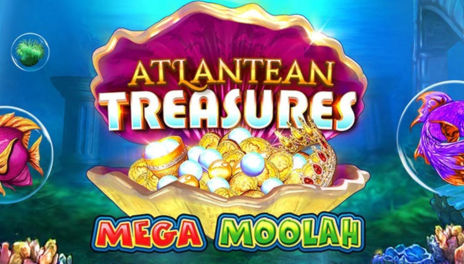 The Atlantean Treasures Mega Moolah Online Slot Demo Game by Neon Valley Studios