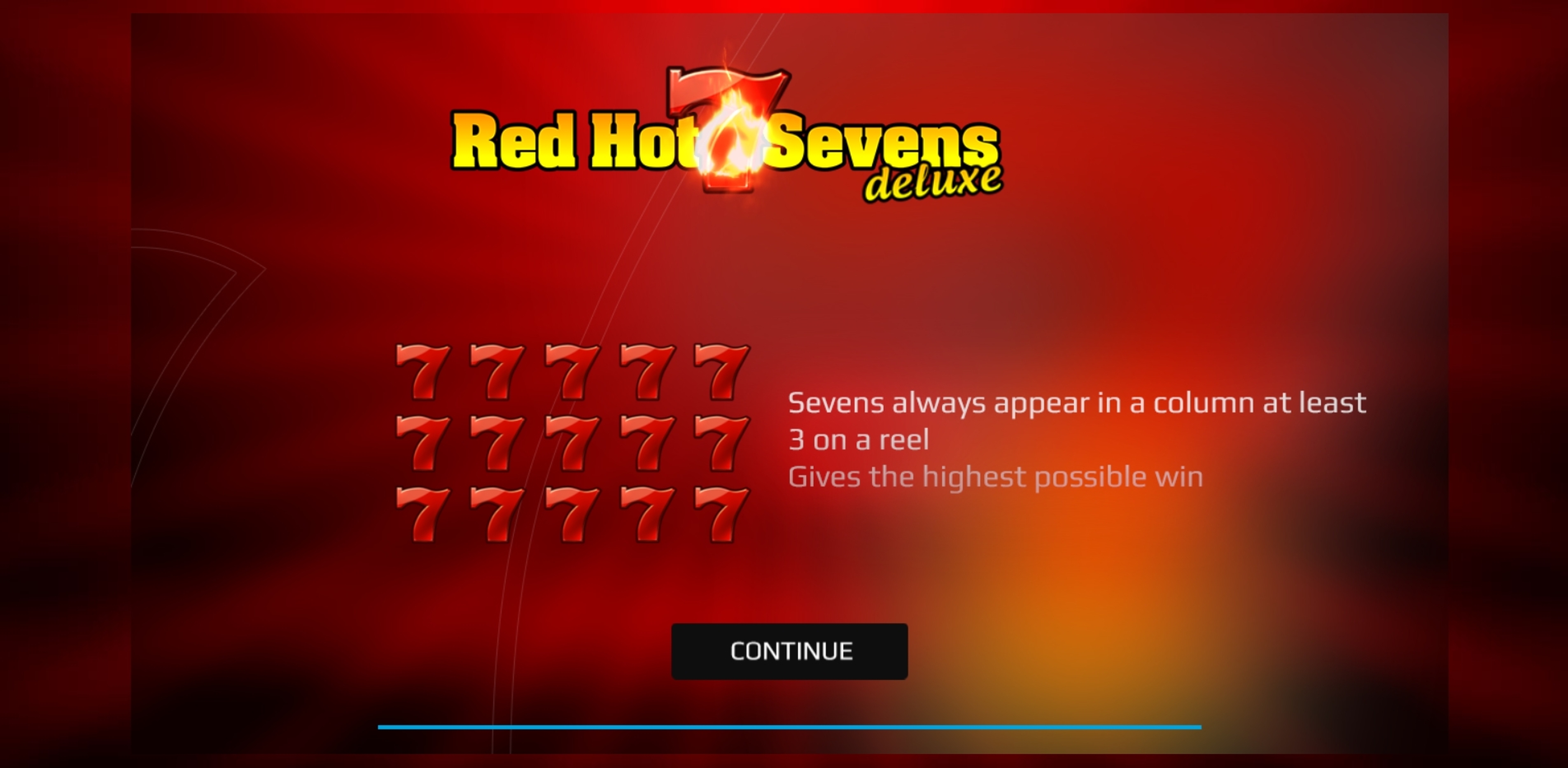Play Red Hot 7 (Promatic Games) Free Casino Slot Game by Promatic Games