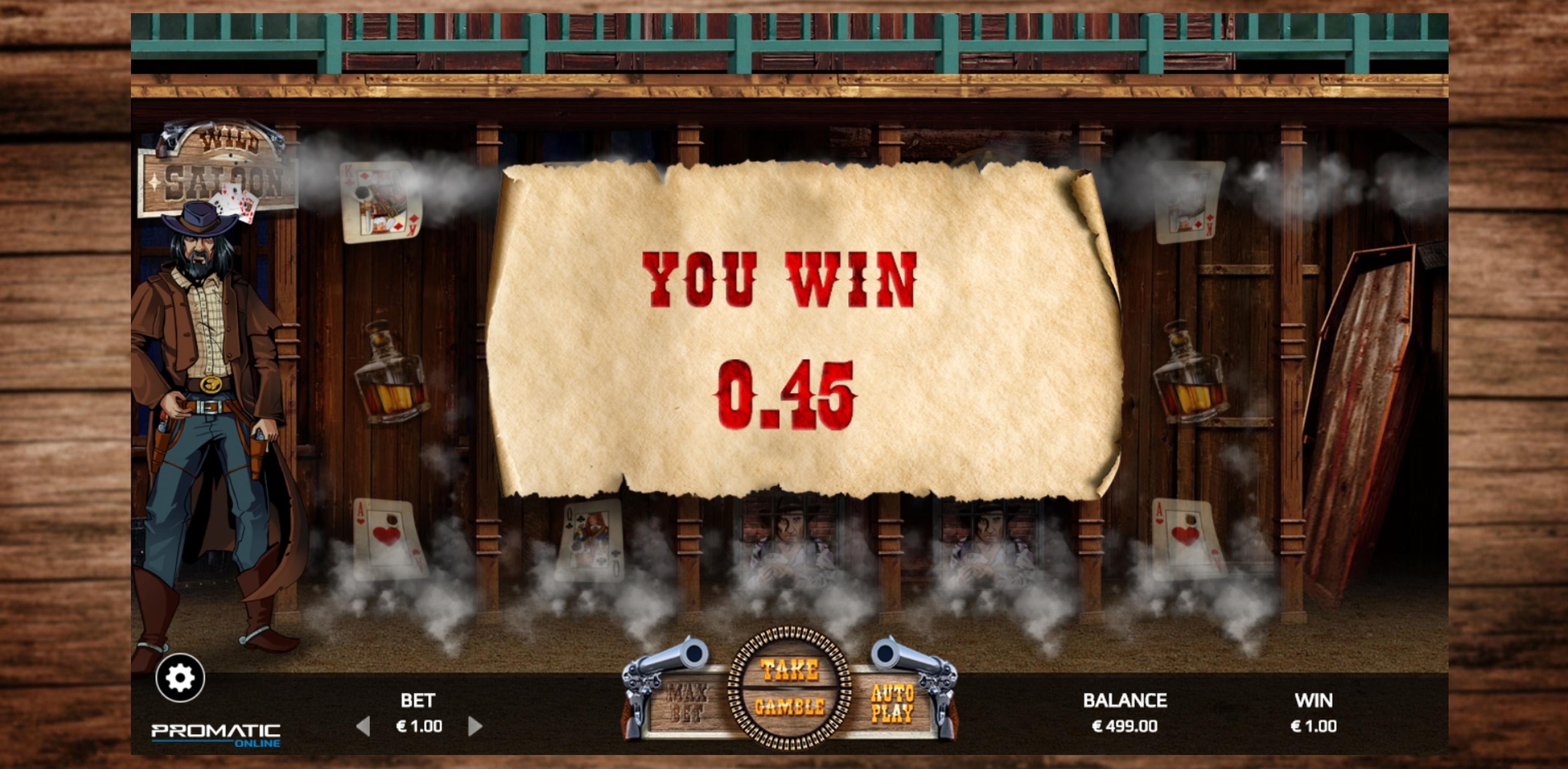 Win Money in Wild Saloon Free Slot Game by Promatic Games