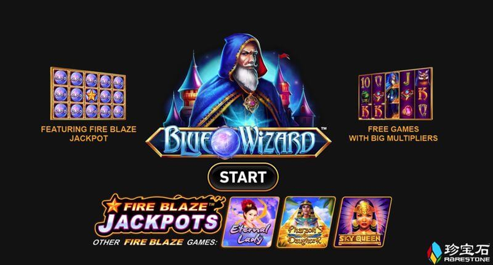 Blue Wizard Slot - Play Online at King Casino