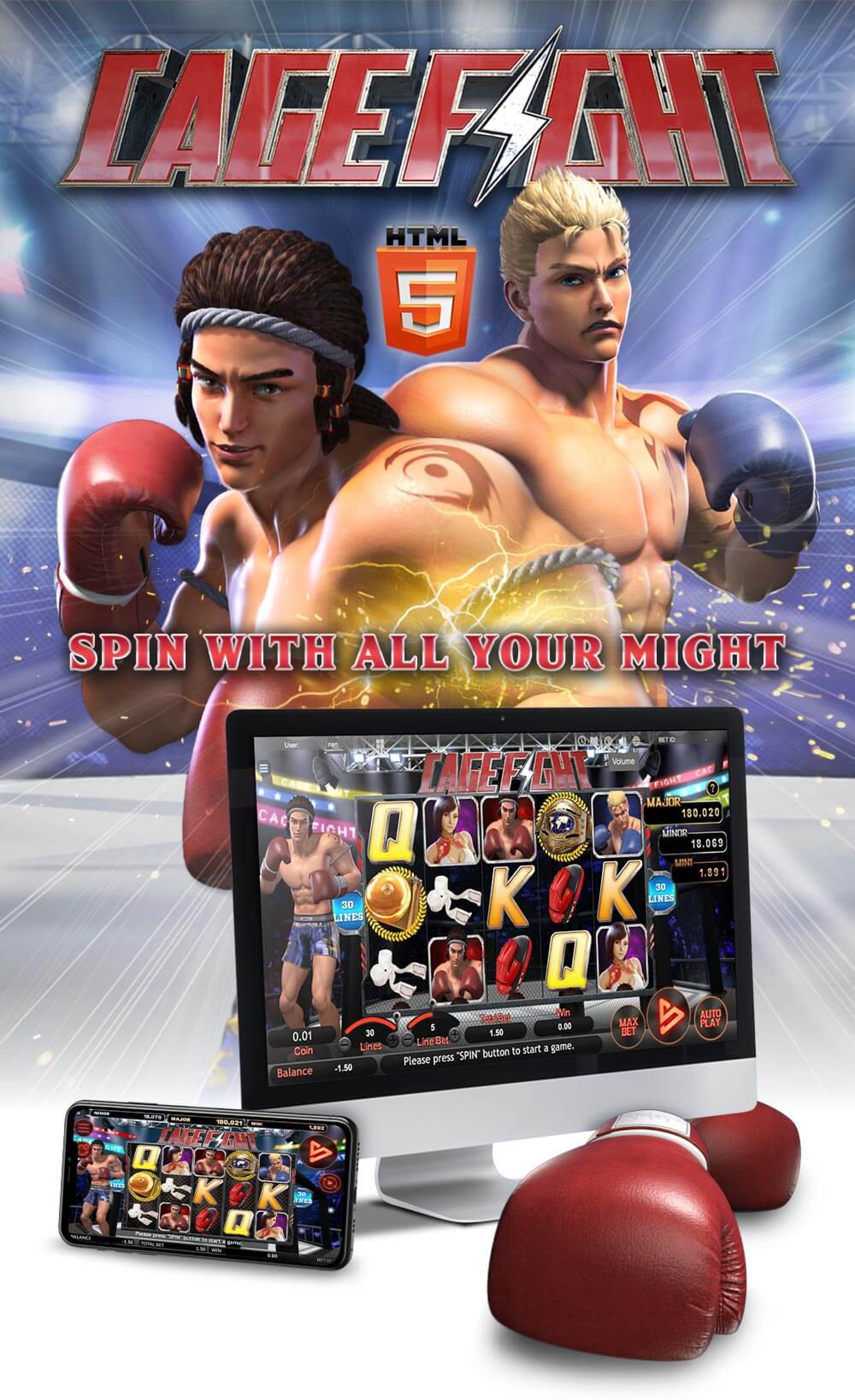 The Cage Fight Online Slot Demo Game by SimplePlay