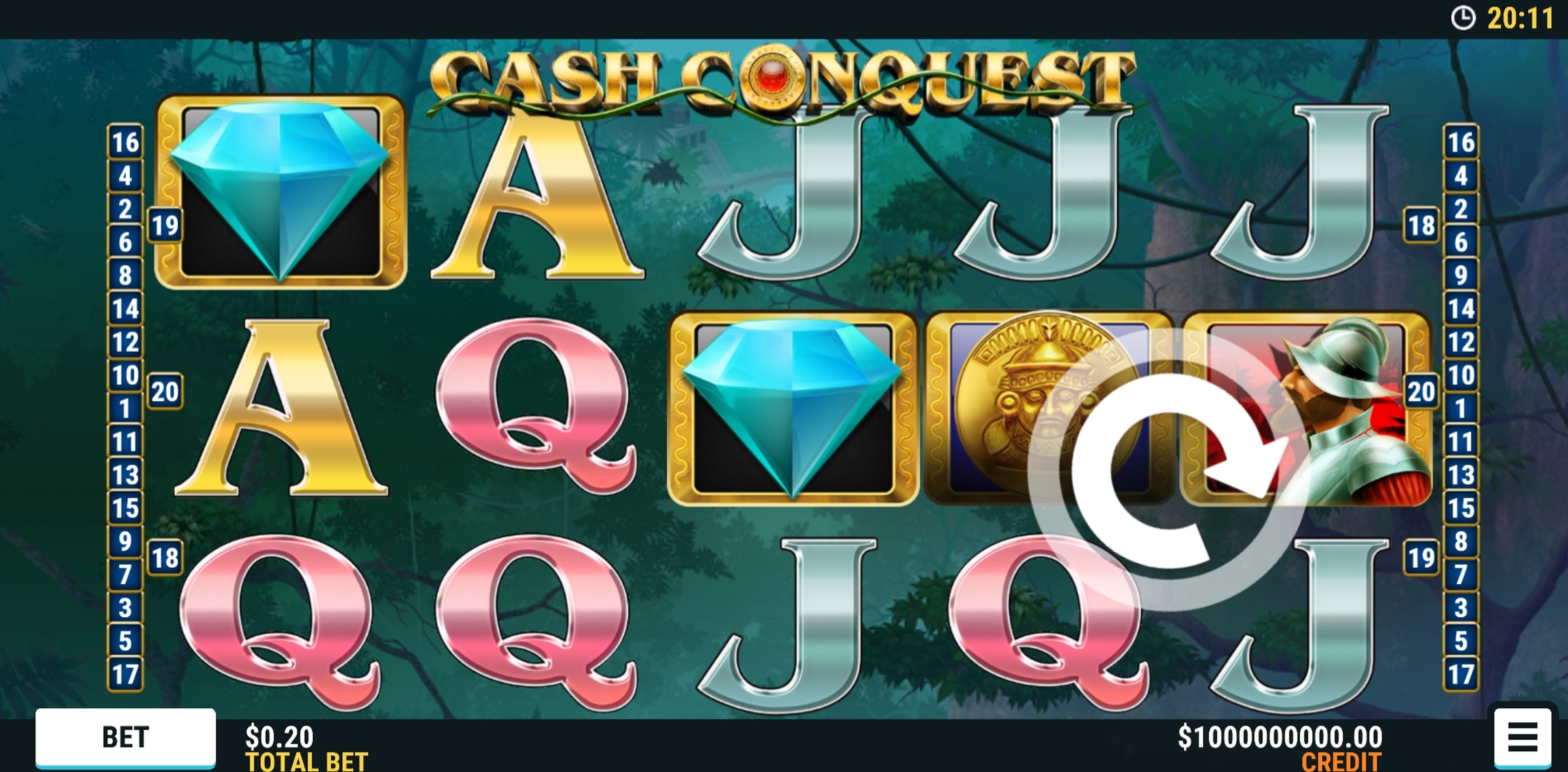 Reels in Cash Conquest Slot Game by Slot Factory
