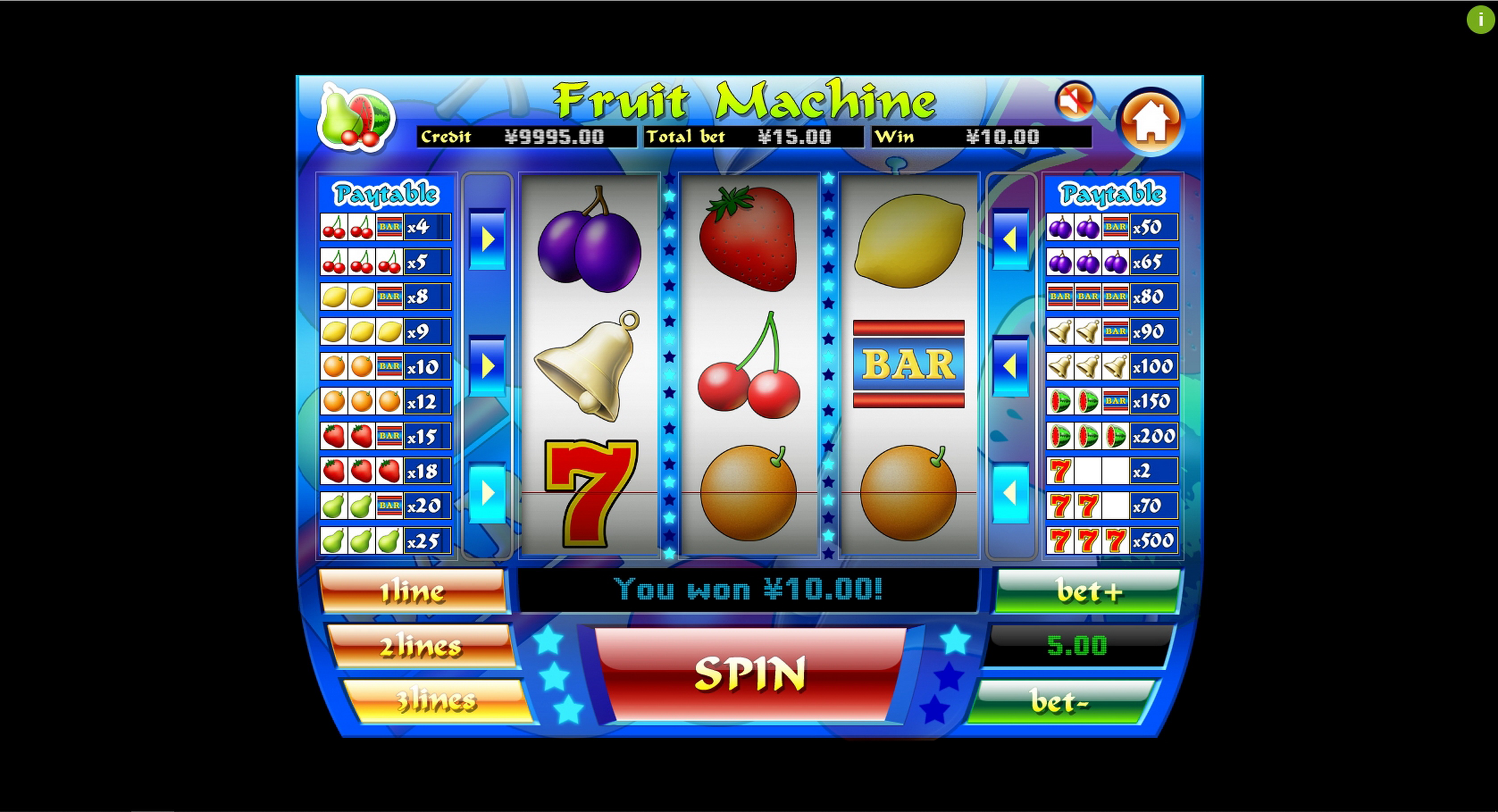 Win Money in Fruit Machine (Slot Factory) Free Slot Game by Slot Factory