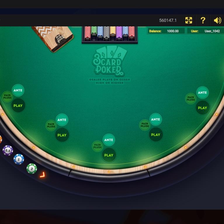 play 3 card poker online real money