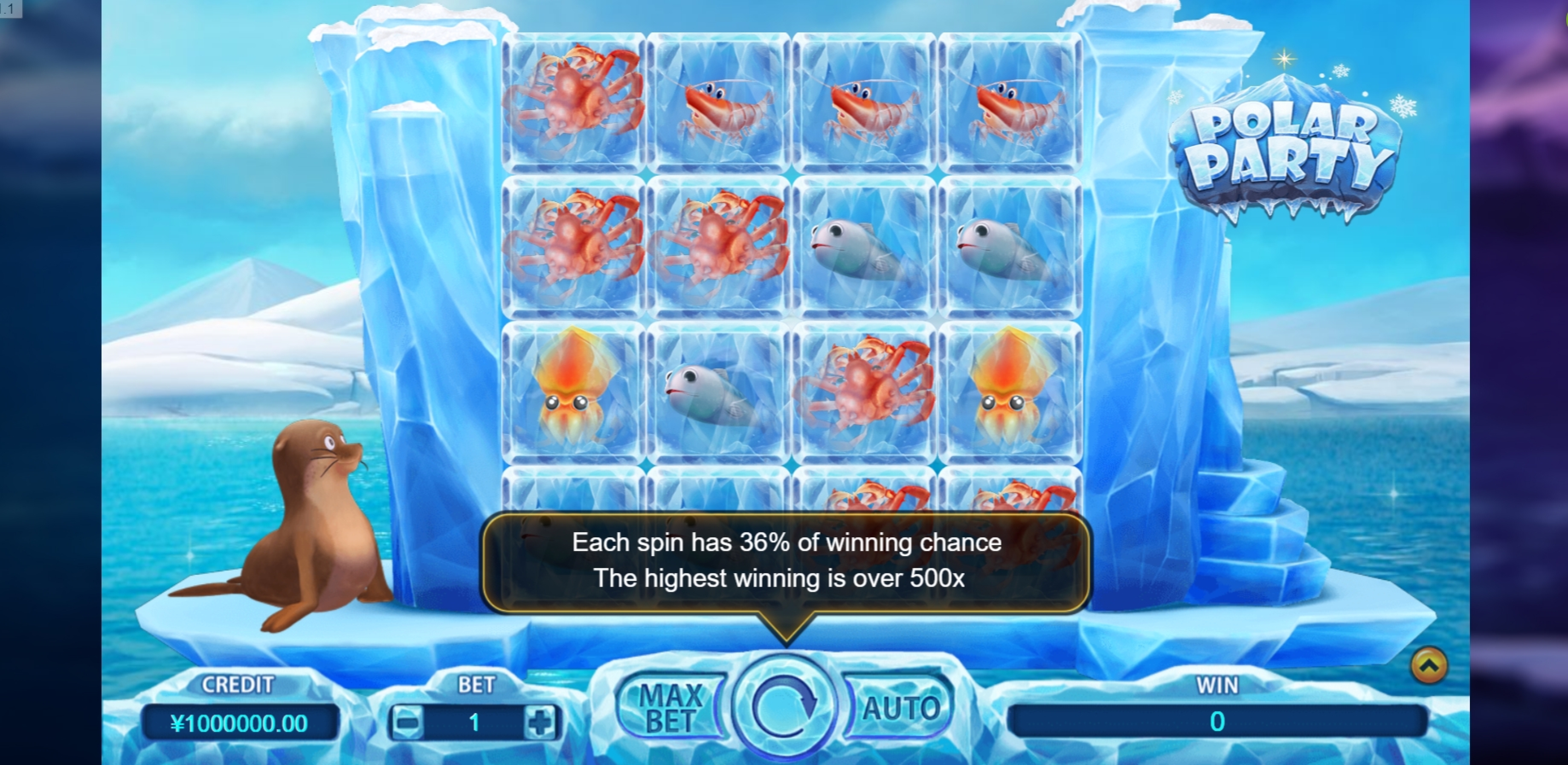 billionaire casino arctic animals trick