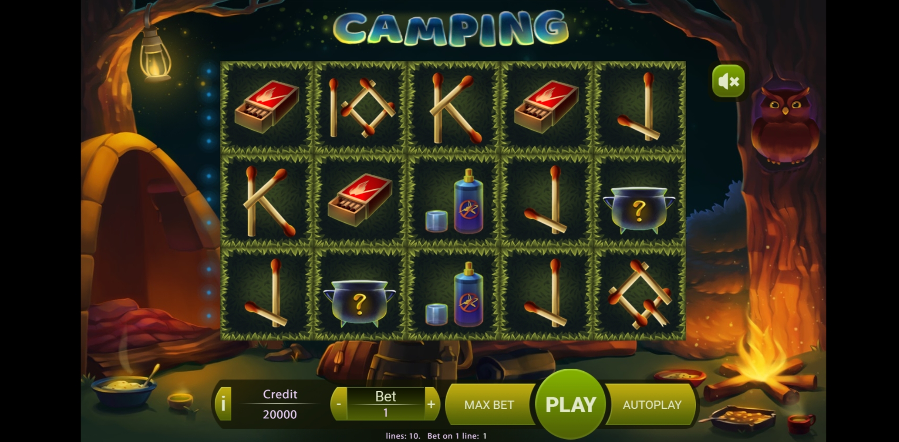 Reels in Camping Slot Game by X Play