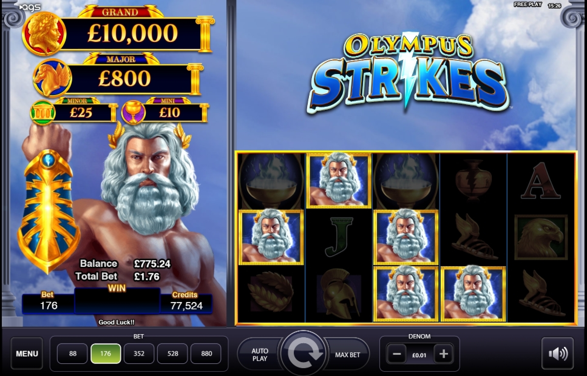 reddit olympus strikes casino game