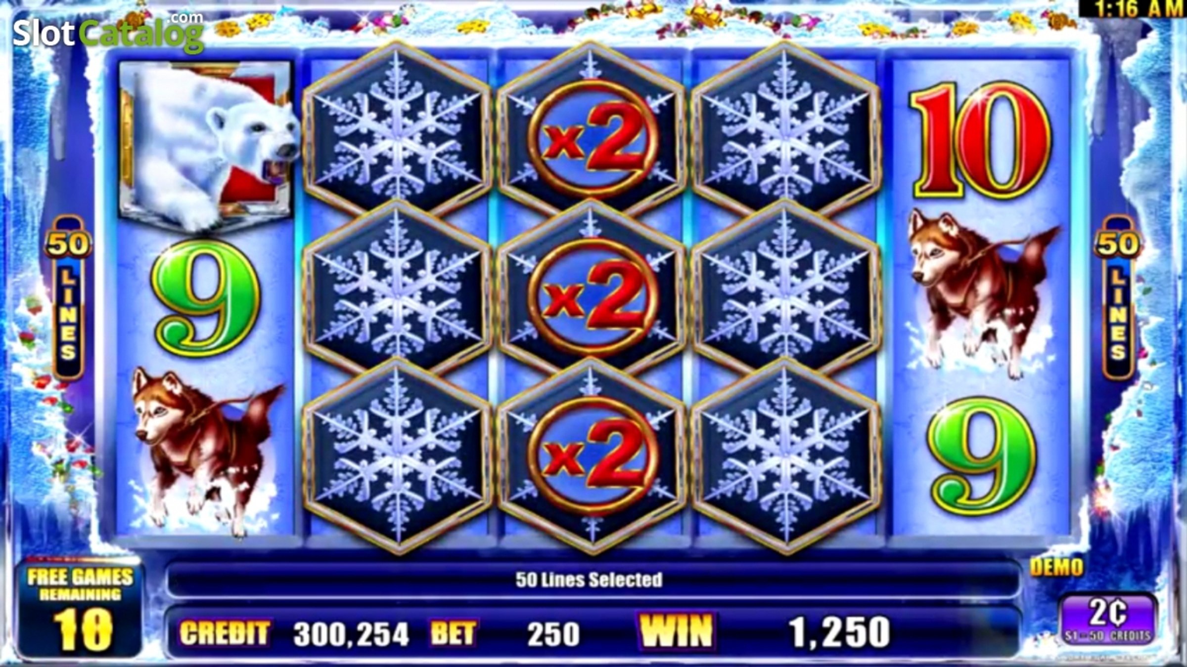 The Ice Money Online Slot Demo Game by Ainsworth Gaming Technology